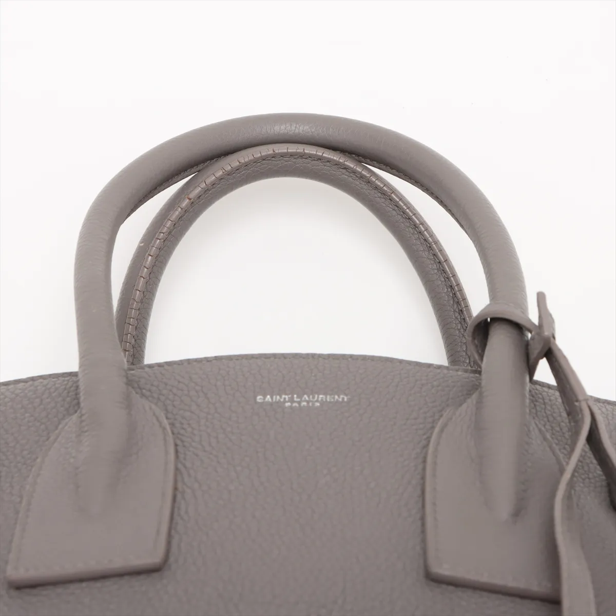 Sac de Jour Souple Leather 2-Way Handbag, Gray, 464960 — view 6