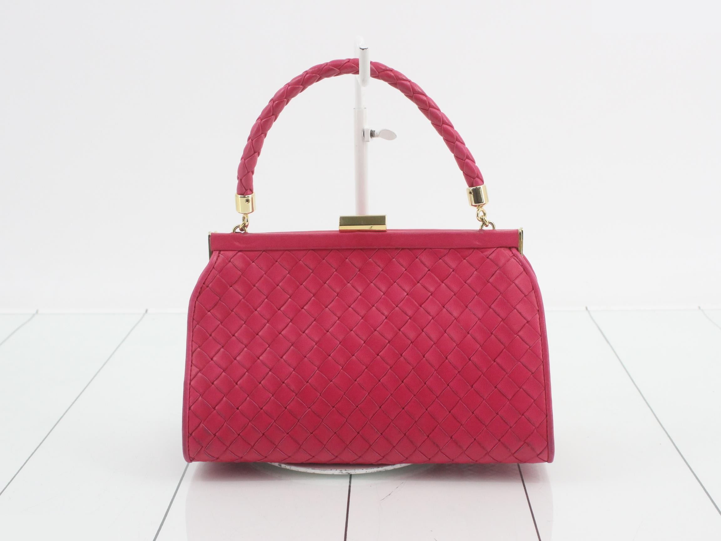 Intrecciato (bag) - Handbag - Pink — view 2