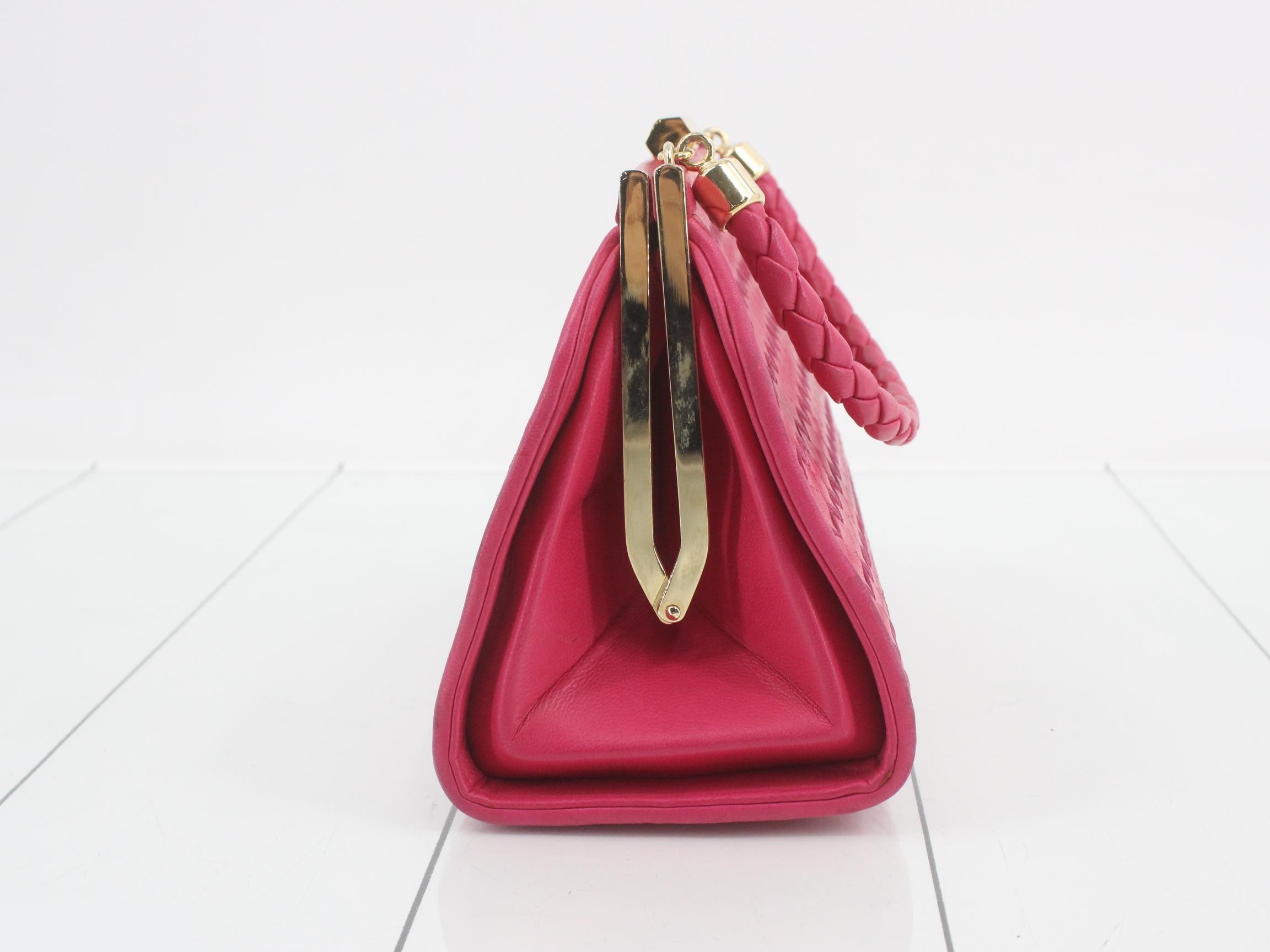 Intrecciato (bag) - Handbag - Pink — view 3