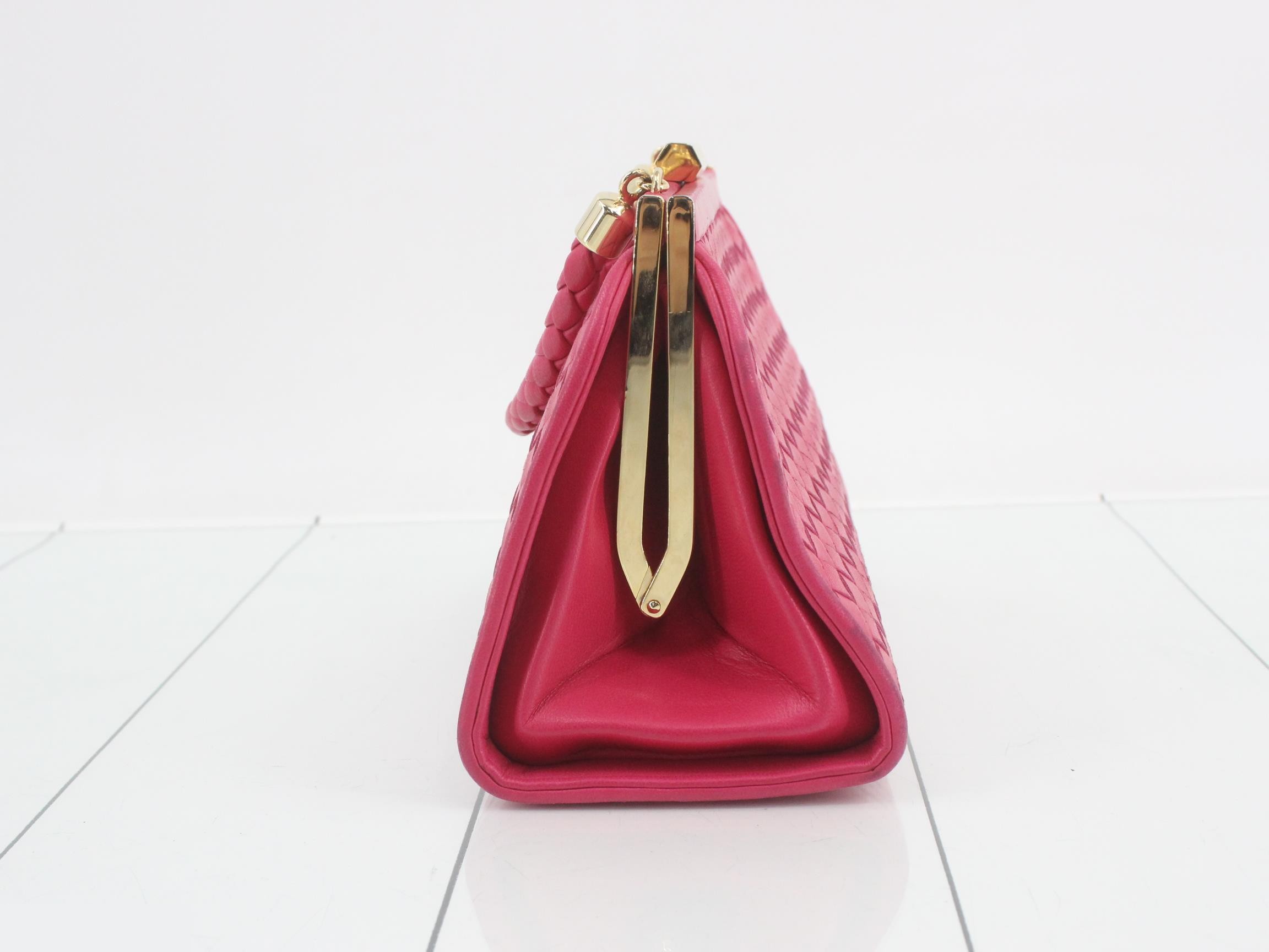 Intrecciato (bag) - Handbag - Pink — view 4