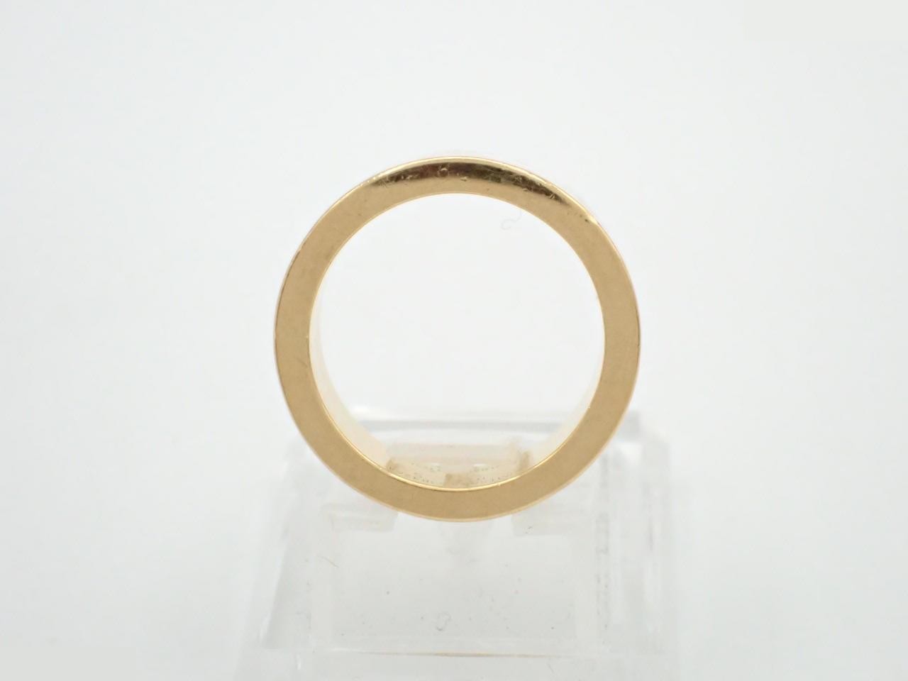 Ring Nano Gram Enamel Bronze S Size #9.5 — view 3