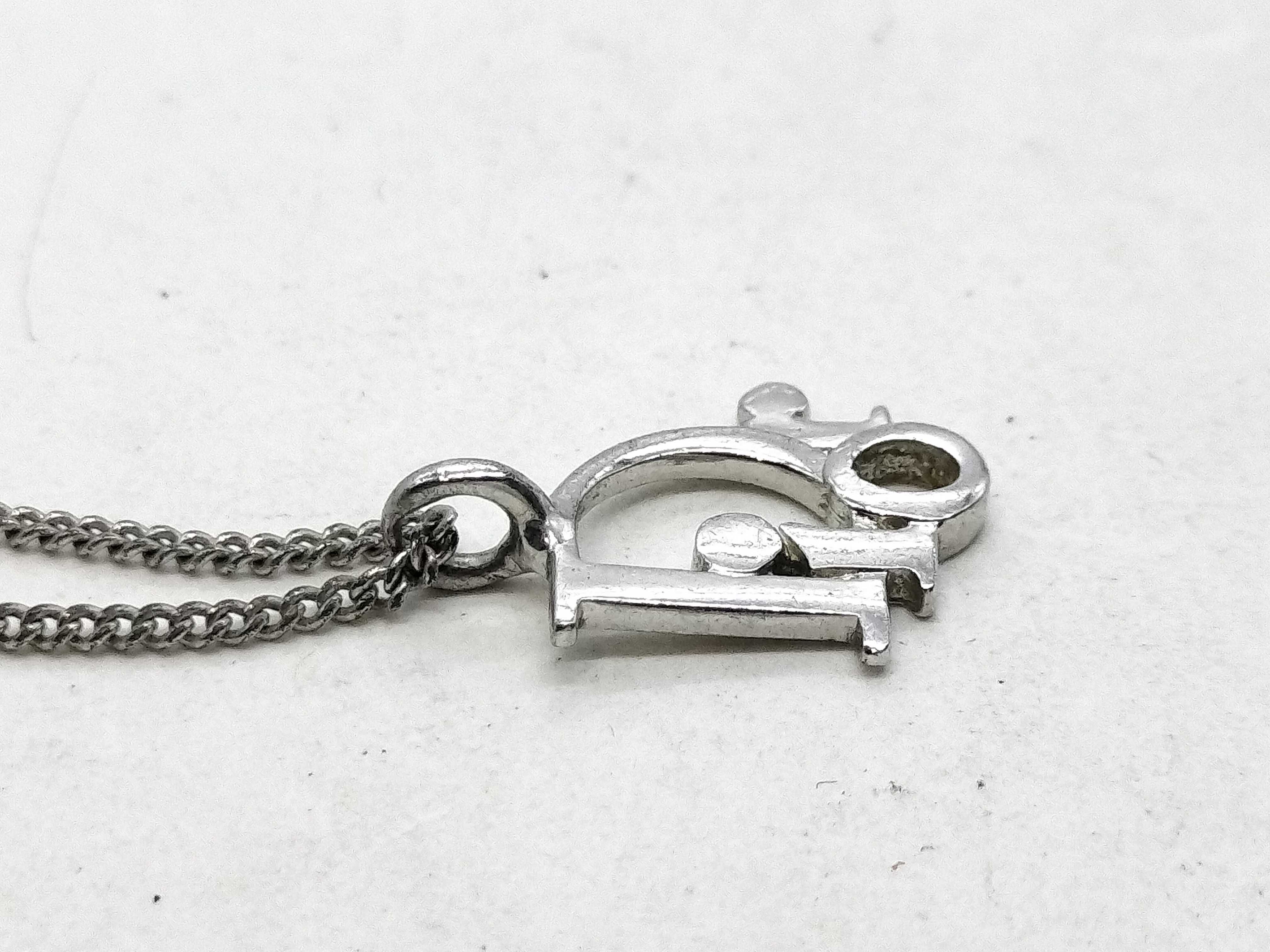 SV Logo Necklace — view 3
