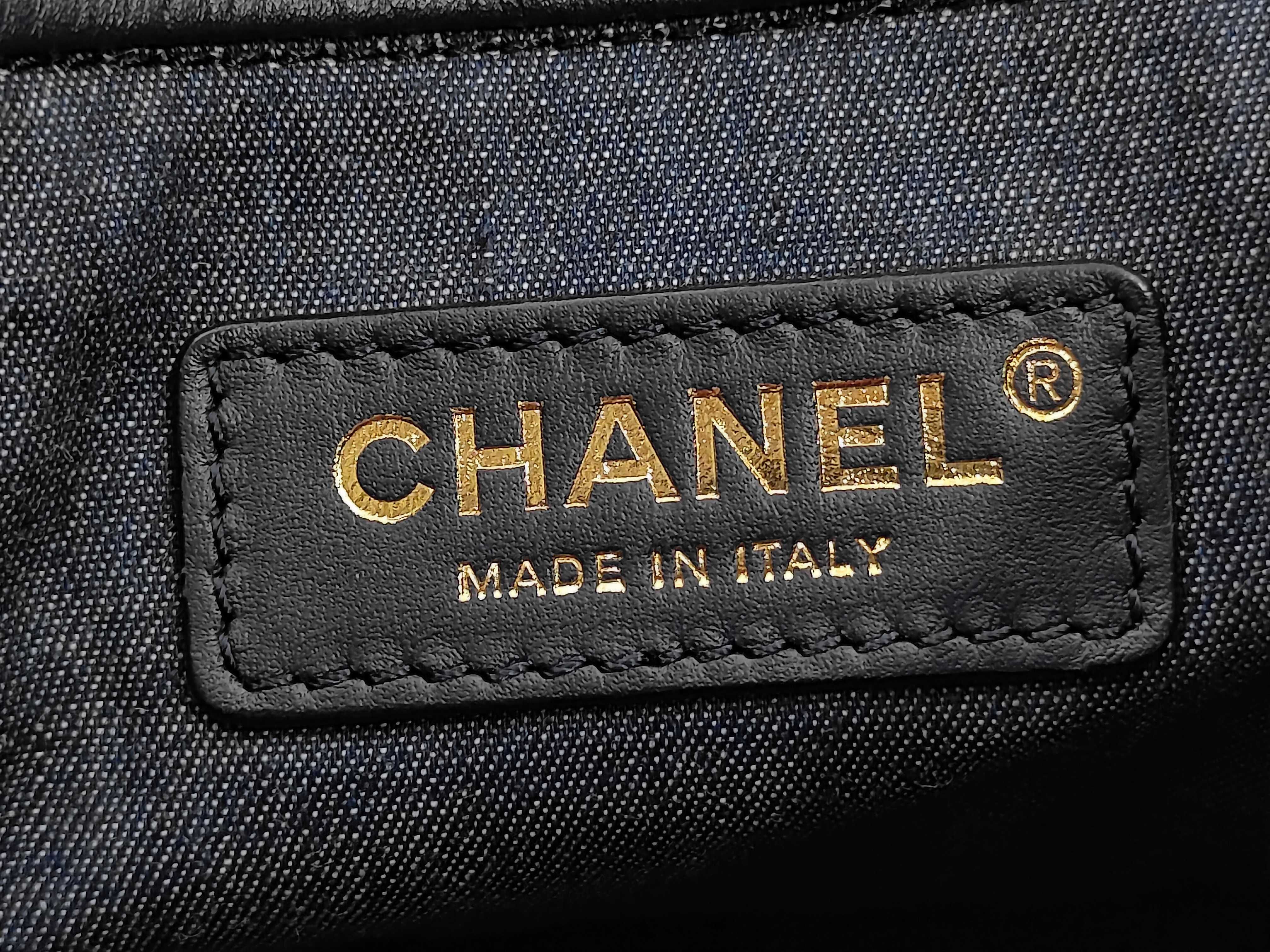 Chain Denim Tote Bag — view 11