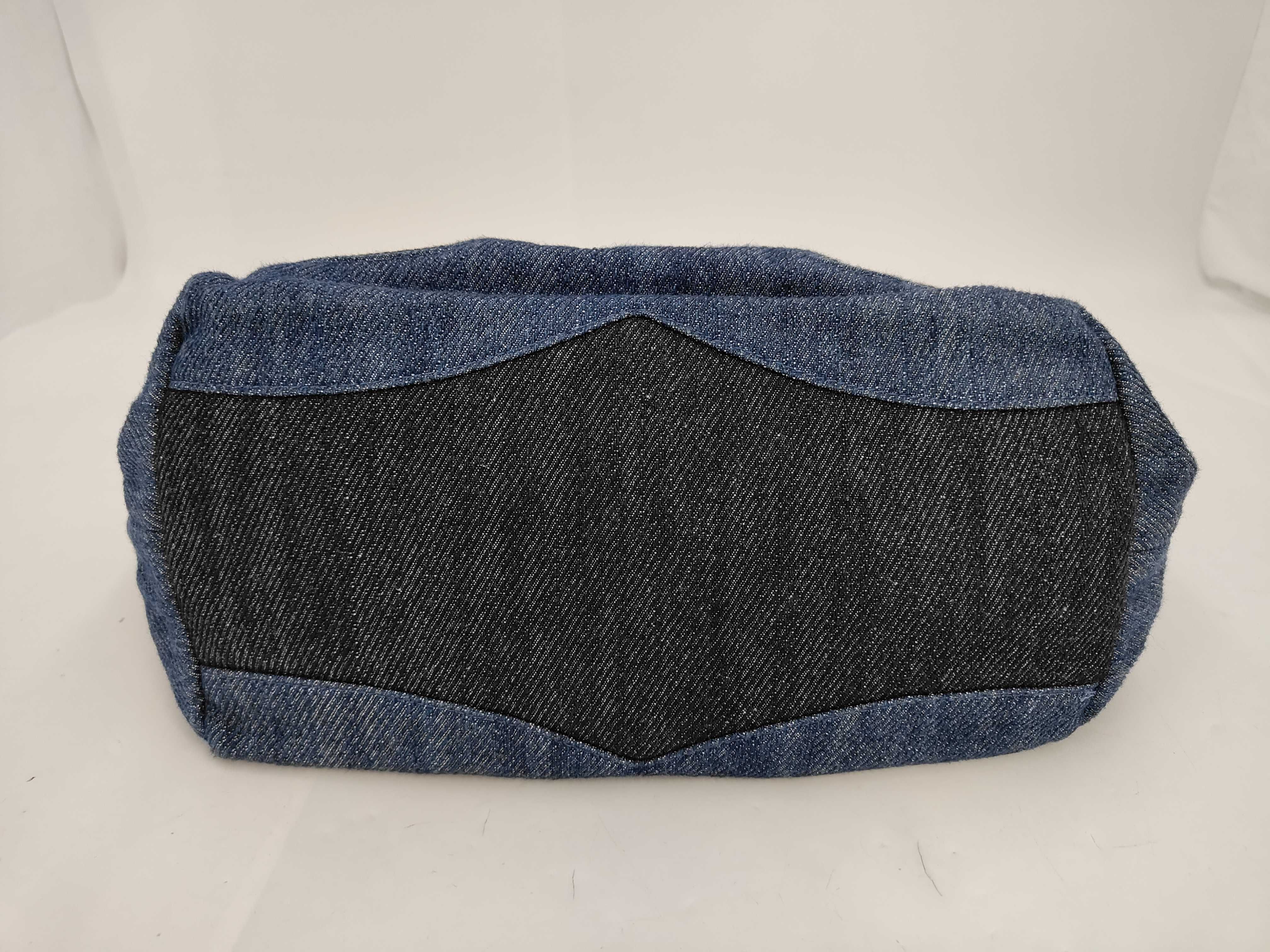 Chain Denim Tote Bag — view 4