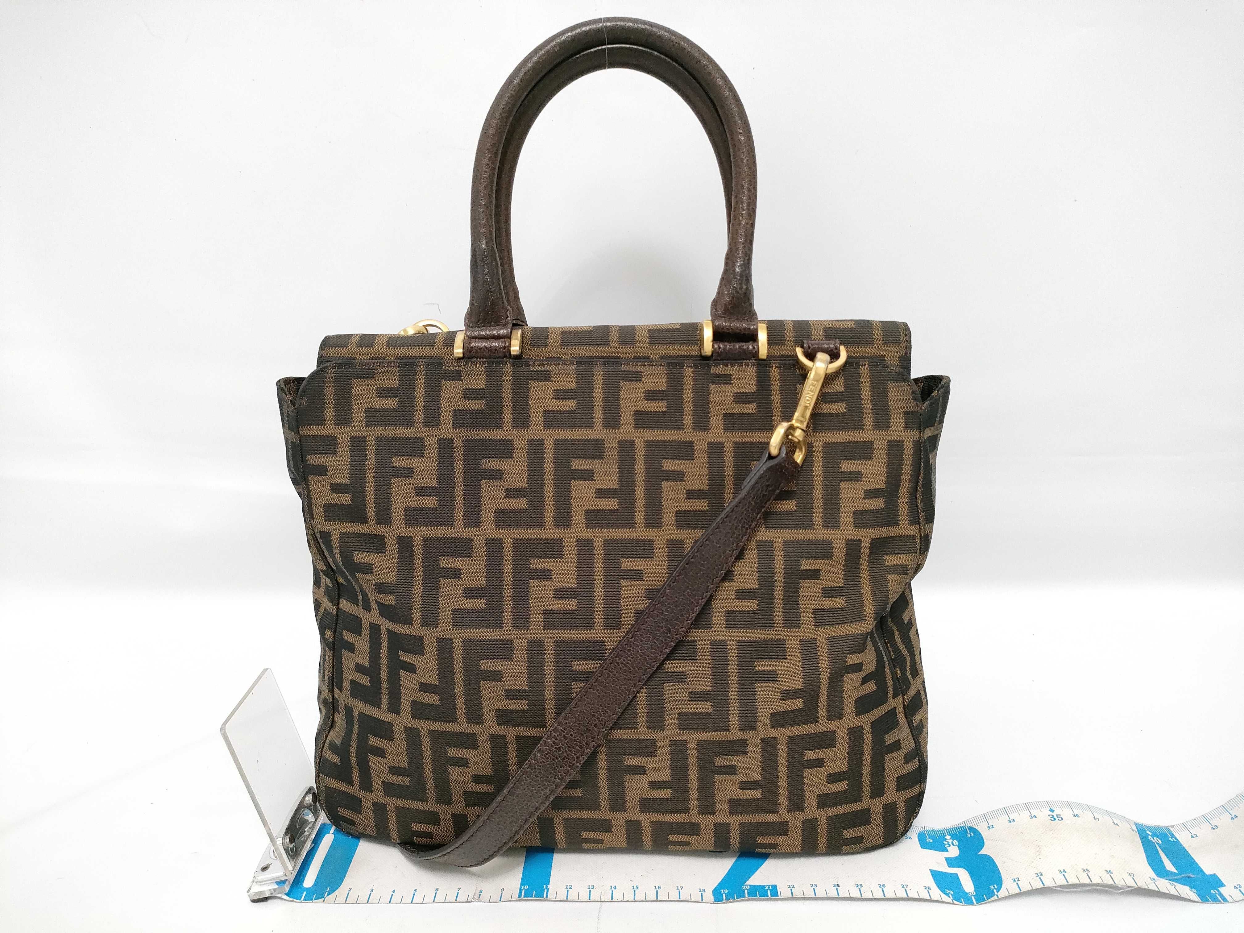 Zucca pattern Fendi handbag — view 2