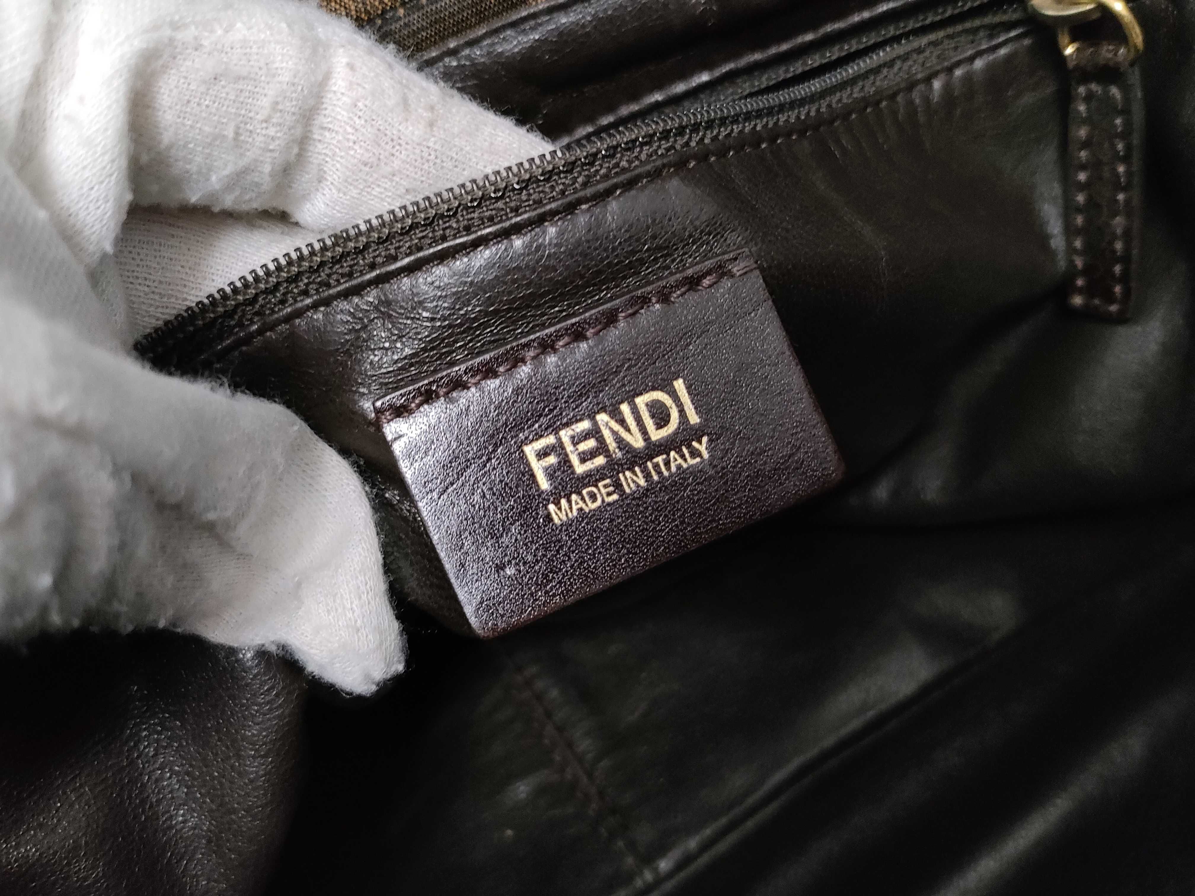 Zucca pattern Fendi handbag — view 14