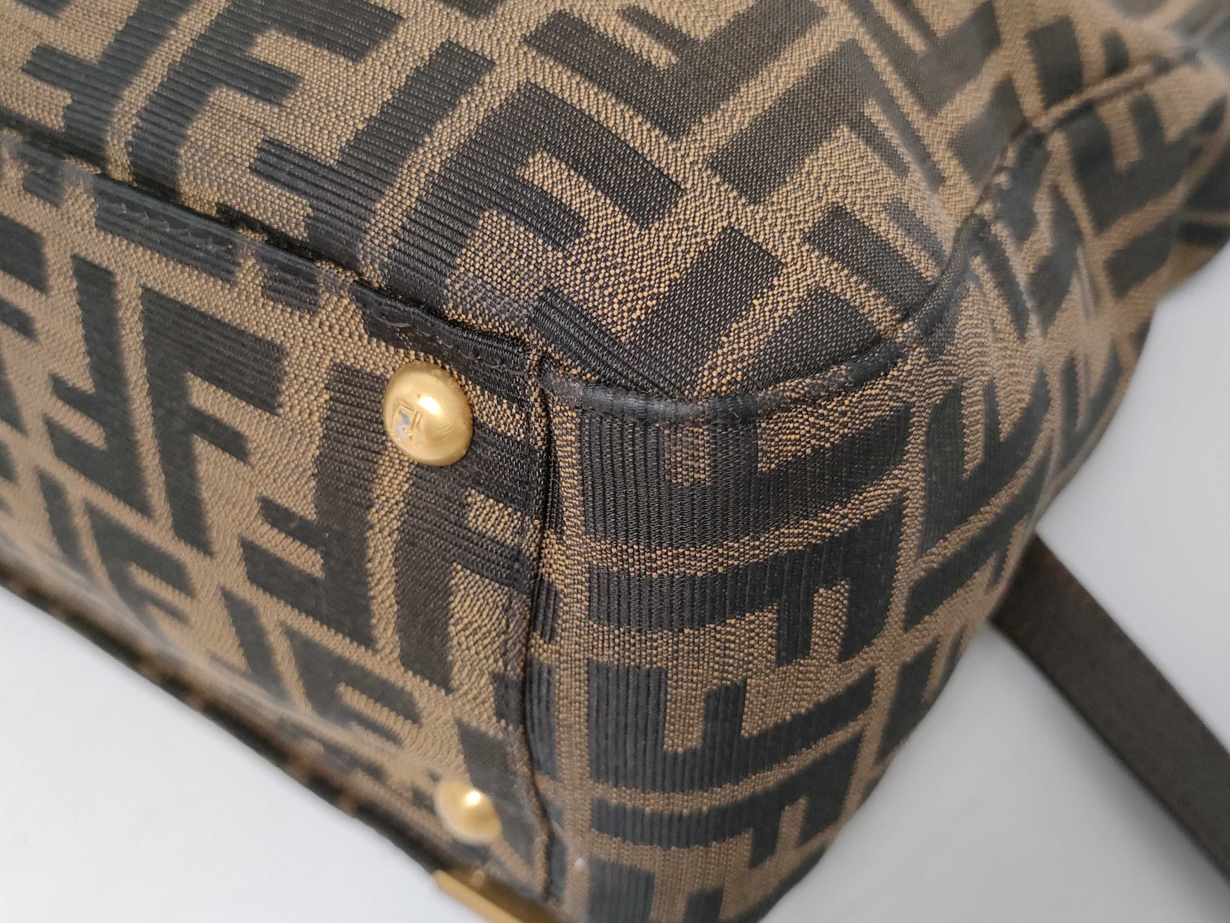 Zucca pattern Fendi handbag — view 4