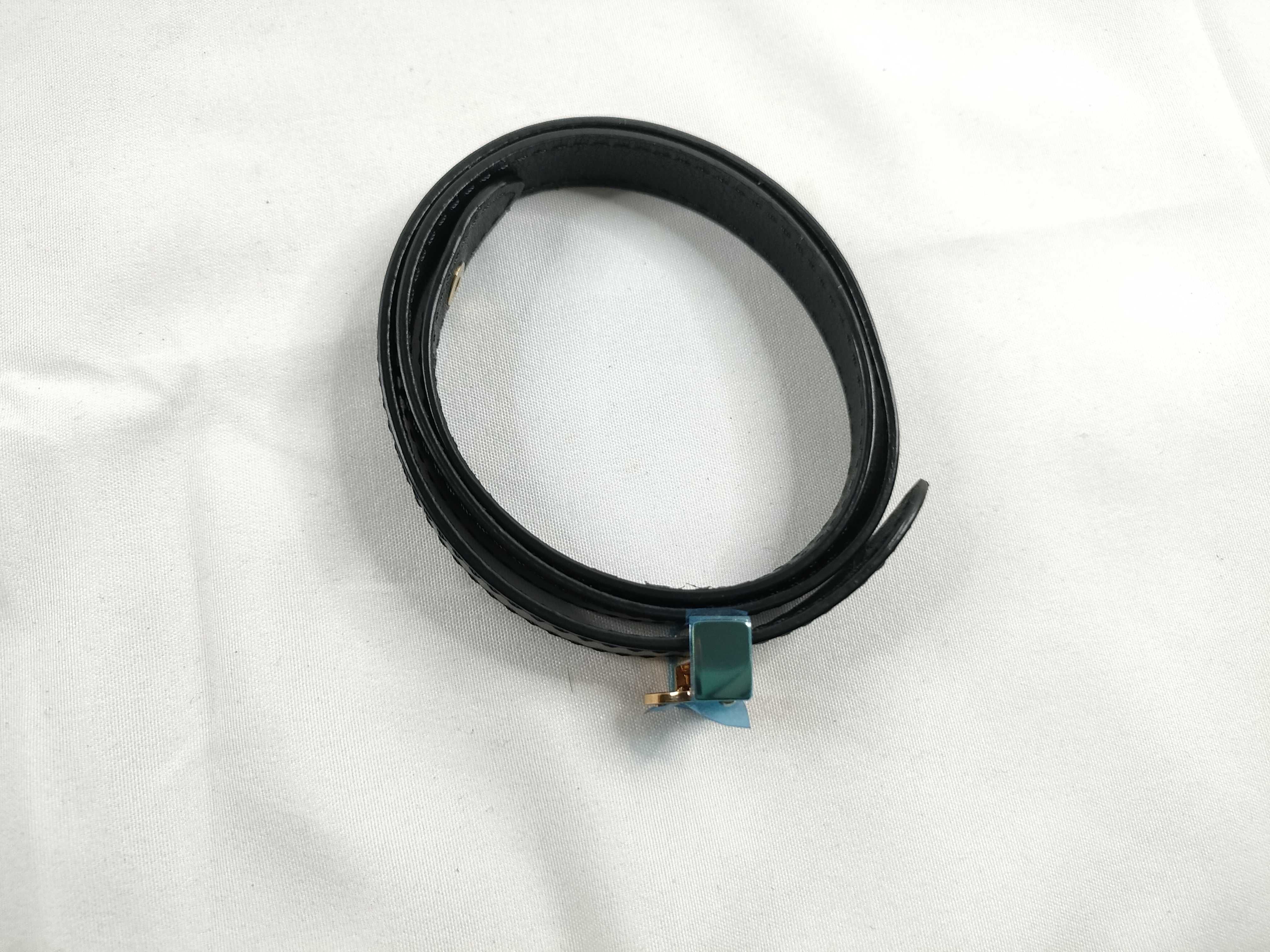 Vuitton Bracelet Leather Black R99066 BC1135 Bracelet/Bangle — view 5