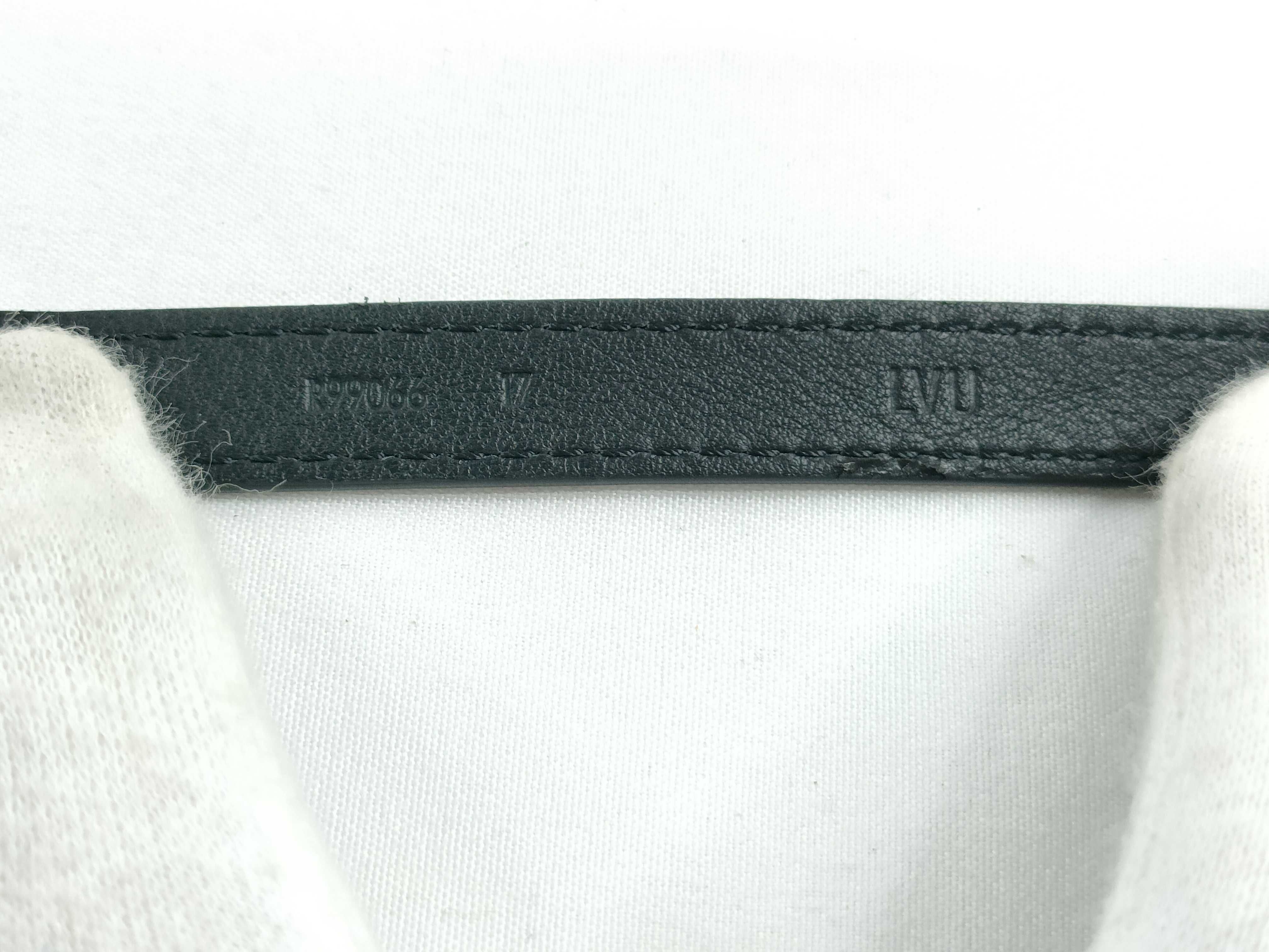 Vuitton Bracelet Leather Black R99066 BC1135 Bracelet/Bangle — view 8