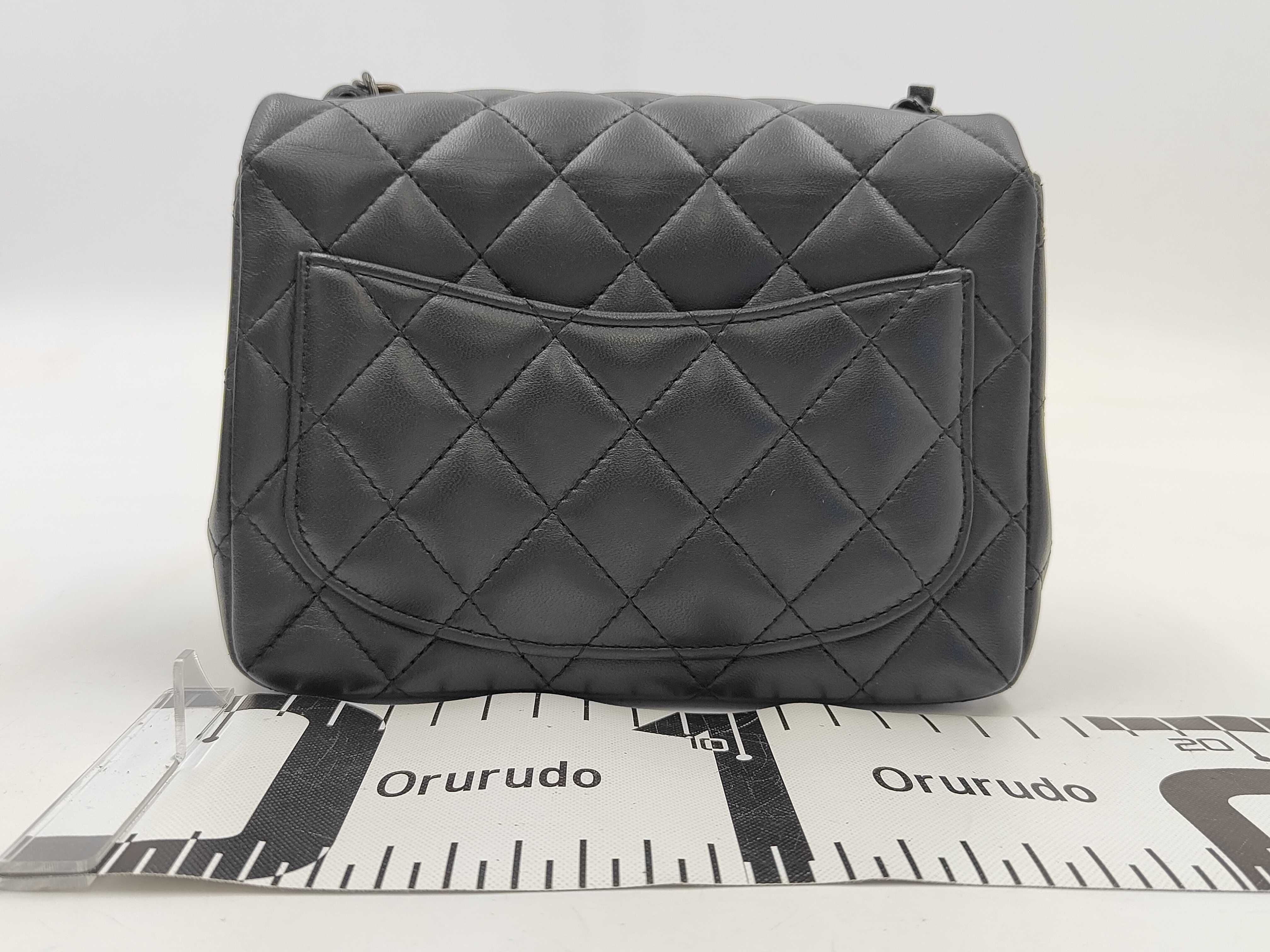 Mini Matelassé Lambskin So Black Chain Shoulder Bag — view 2