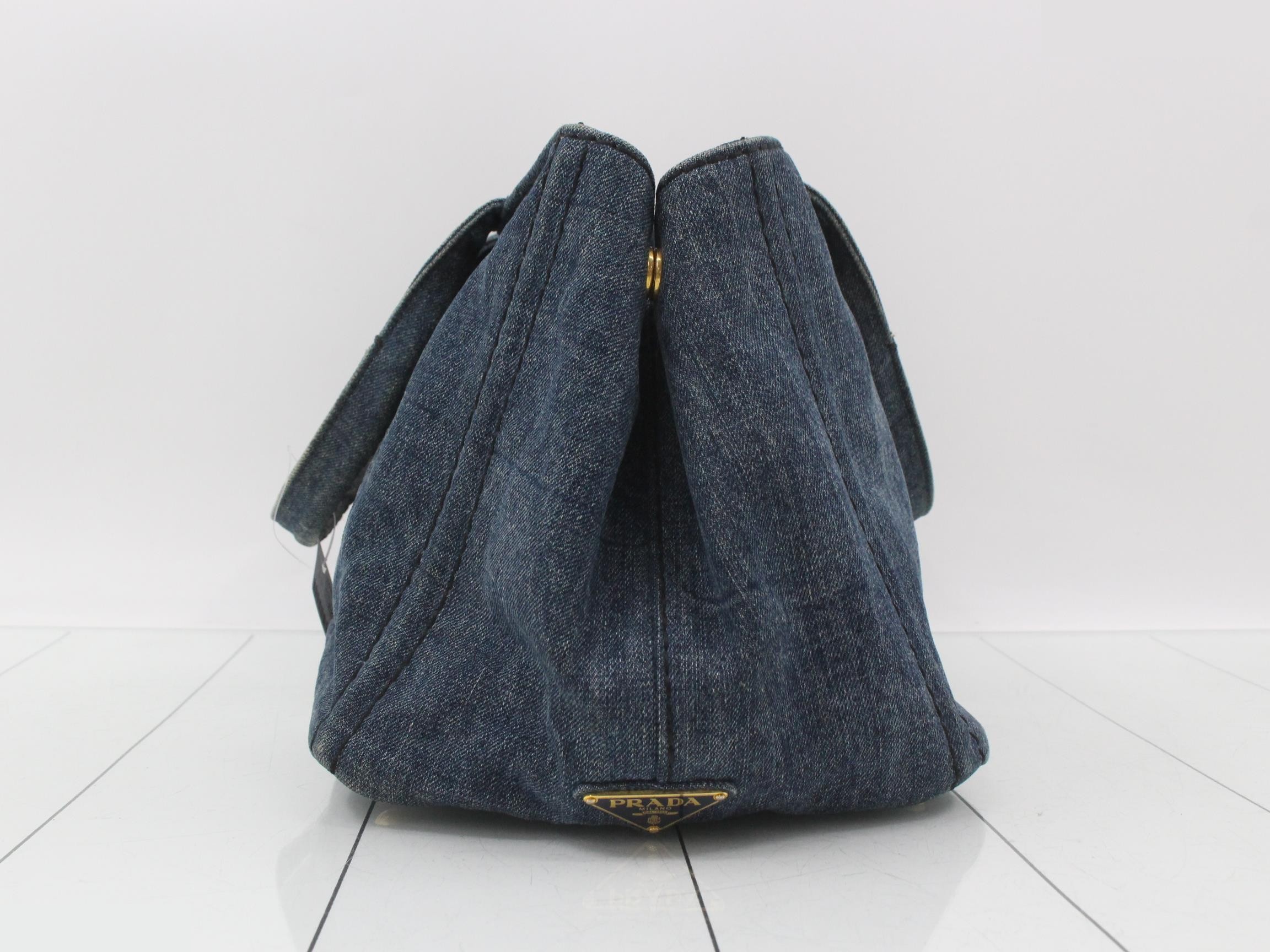 Canapa Tote Bag, Denim, 197 — view 4