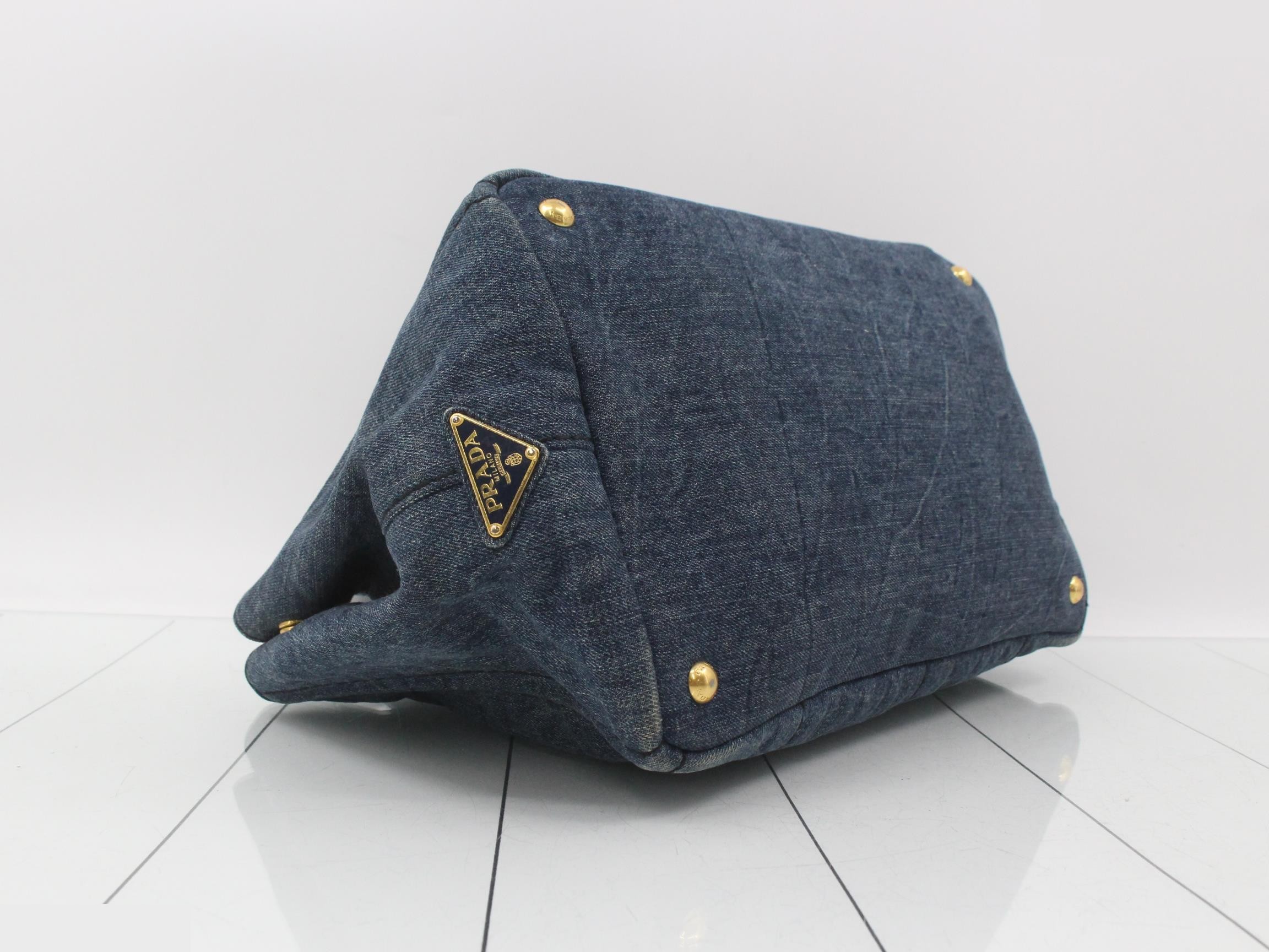 Canapa Tote Bag, Denim, 197 — view 5
