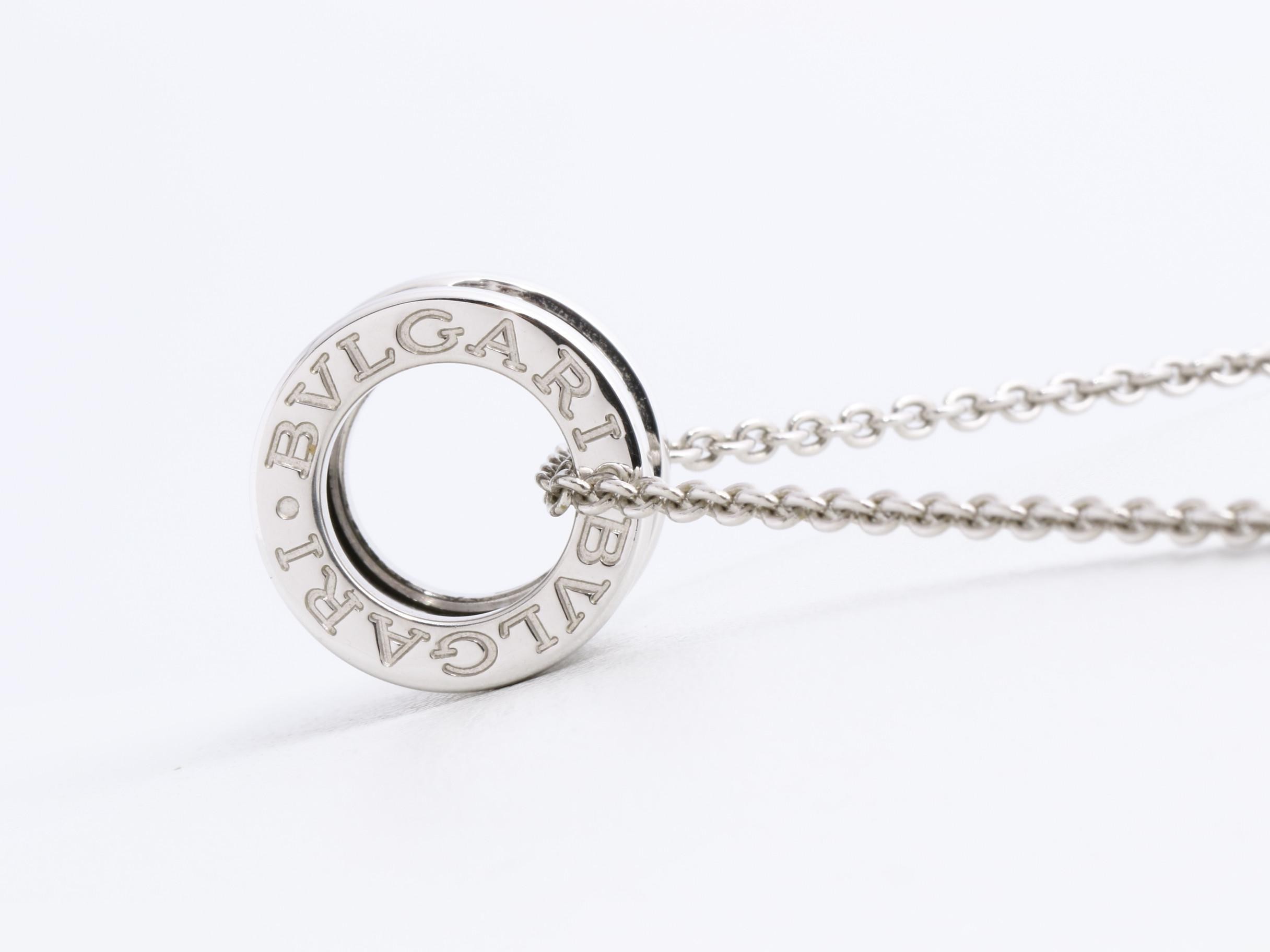 B.zero1 (precious metal) necklace pendant, 750WG, 12.1g — view 4