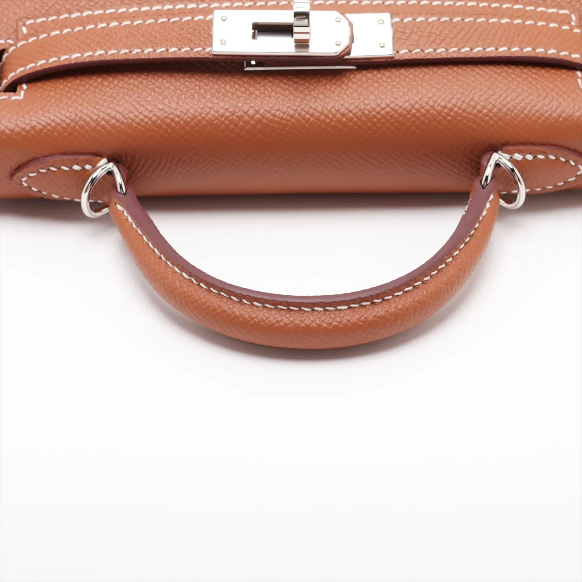 [Individually packaged] Hermes Mini Kelly 2 20 Sellier Veau Epsom Gold Silver Hardware G: 2026 — view 5