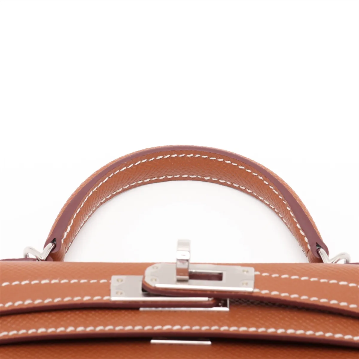 [Individually packaged] Hermes Mini Kelly 2 20 Sellier Veau Epsom Gold Silver Hardware G: 2026 — view 6