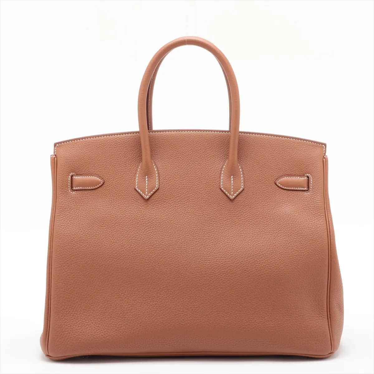 [Individually packaged] Hermes Birkin 35 Retourne Togo Gold Silver Hardware Z: 2021 — view 2