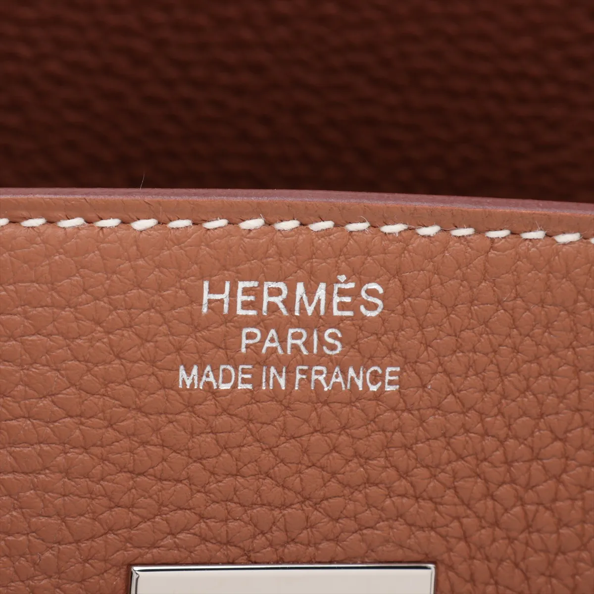 [Individually packaged] Hermes Birkin 35 Retourne Togo Gold Silver Hardware Z: 2021 — view 10