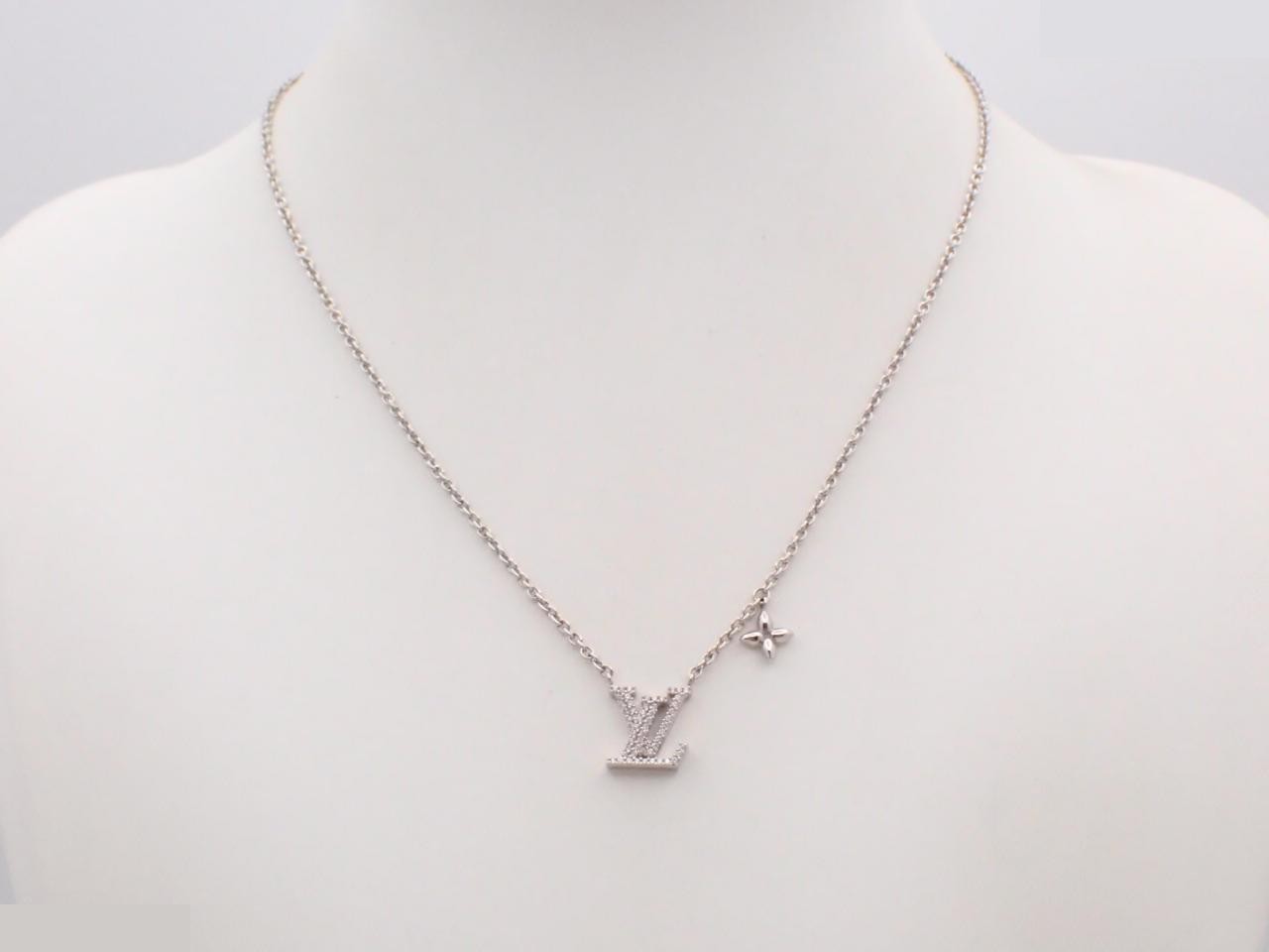 LV Iconic Rhinestone Necklace, Chain approx. 44cm — view 3