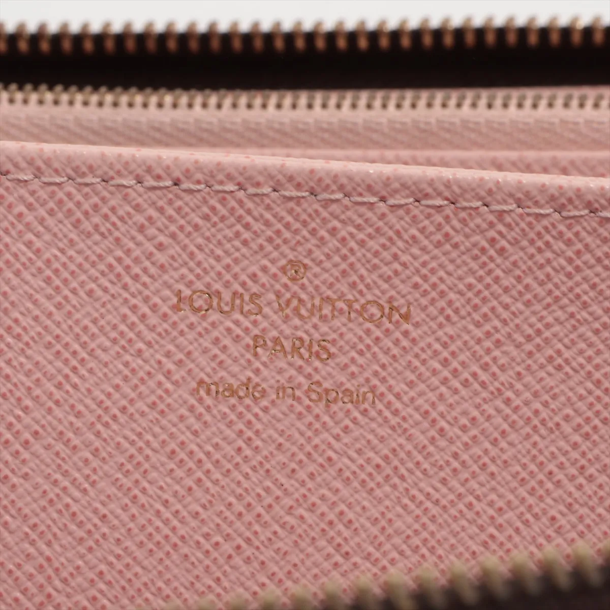 Monogram Zippy Wallet M41894 UB0177 Rose Ballerine Round Zip Wallet — view 11