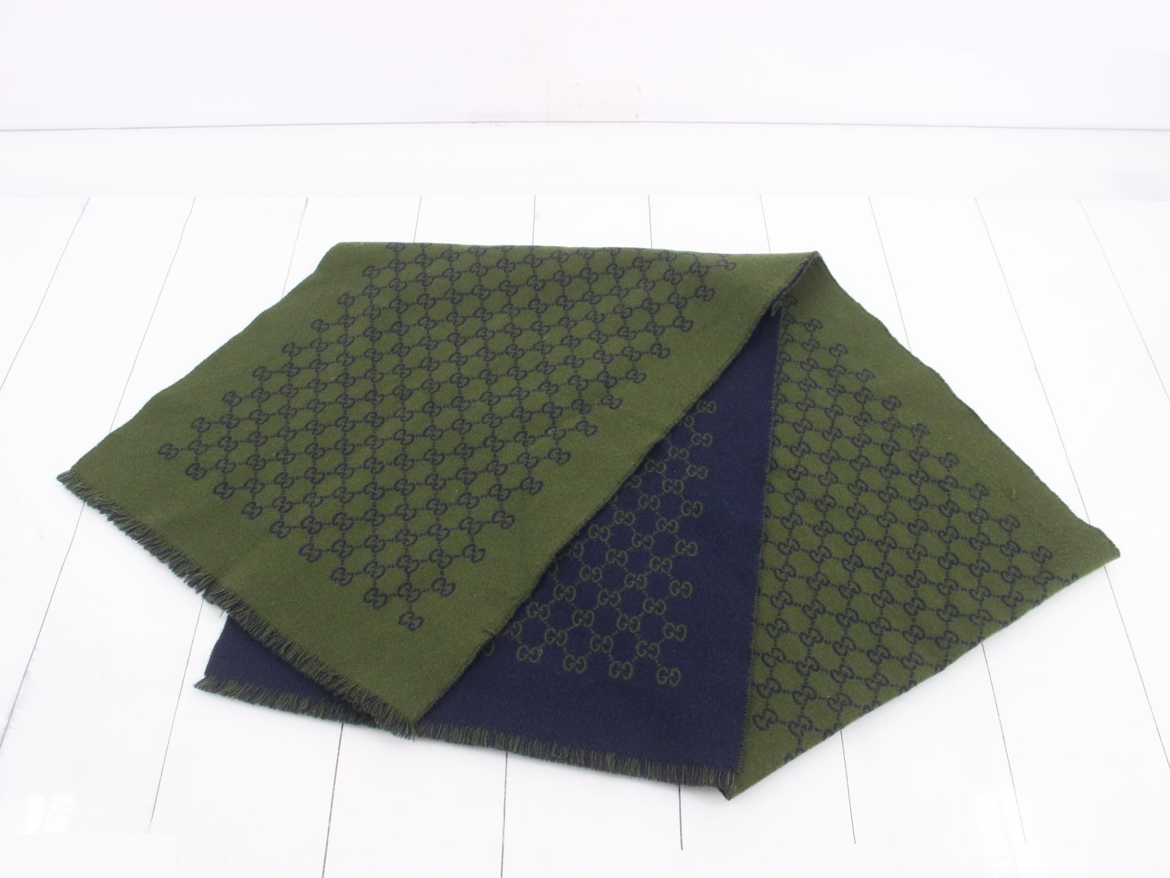 GG Reversible Scarf (with tags) — view 2