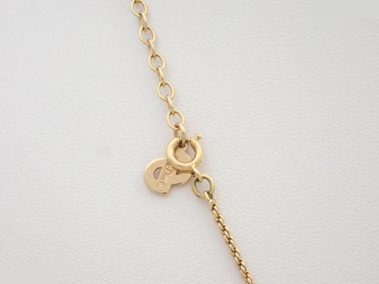 Other lines: Precious metal necklaces and pendants, rhinestones, chain approximately 44cm. — view 2