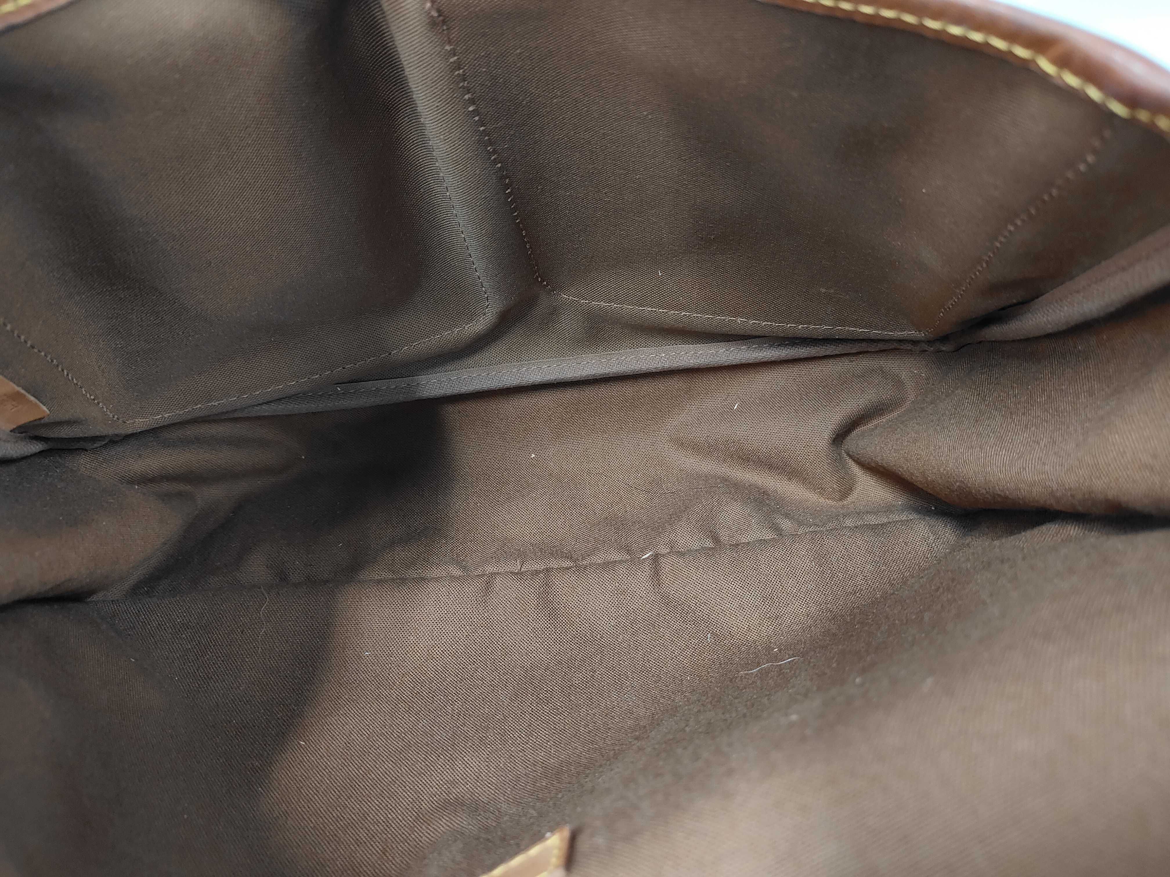 LV Louis Vuitton Monogram Gibeciere MM Shoulder Bag — view 9