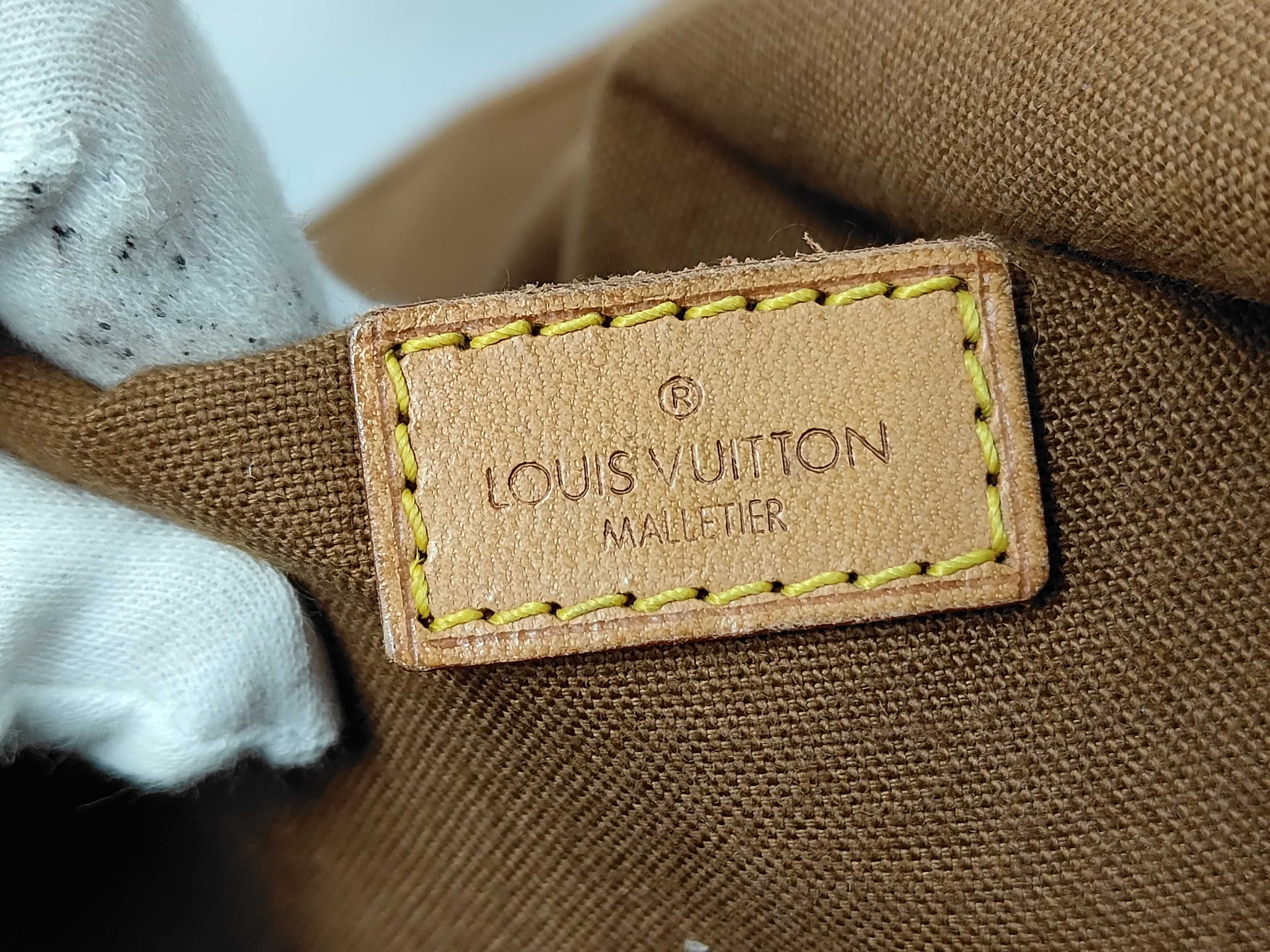 LV Louis Vuitton Monogram Gibeciere MM Shoulder Bag — view 10