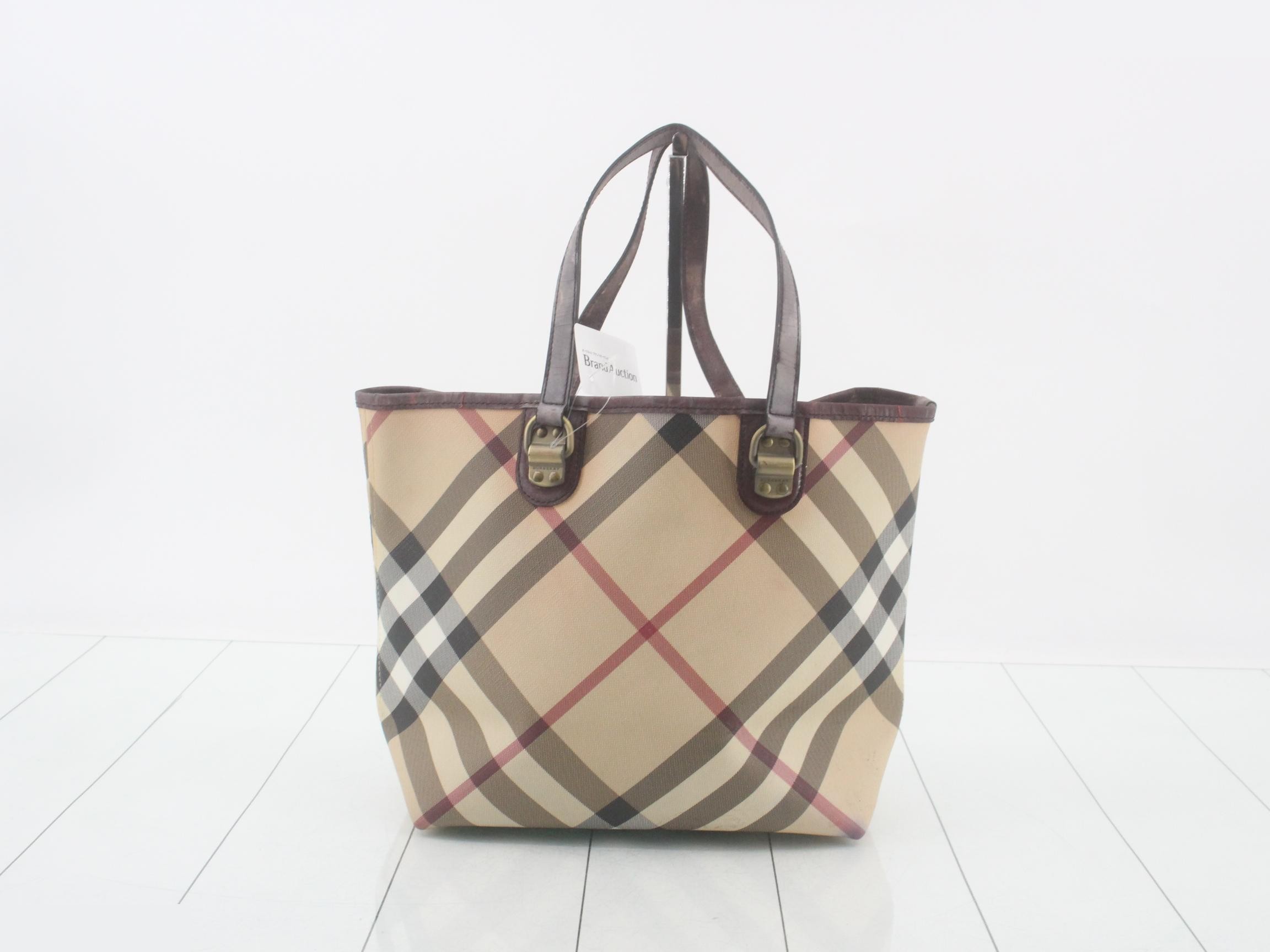 PVC Nova Check Tote Bag — view 2