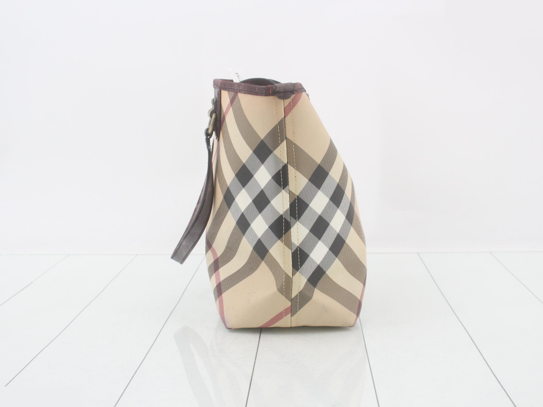 PVC Nova Check Tote Bag — view 4