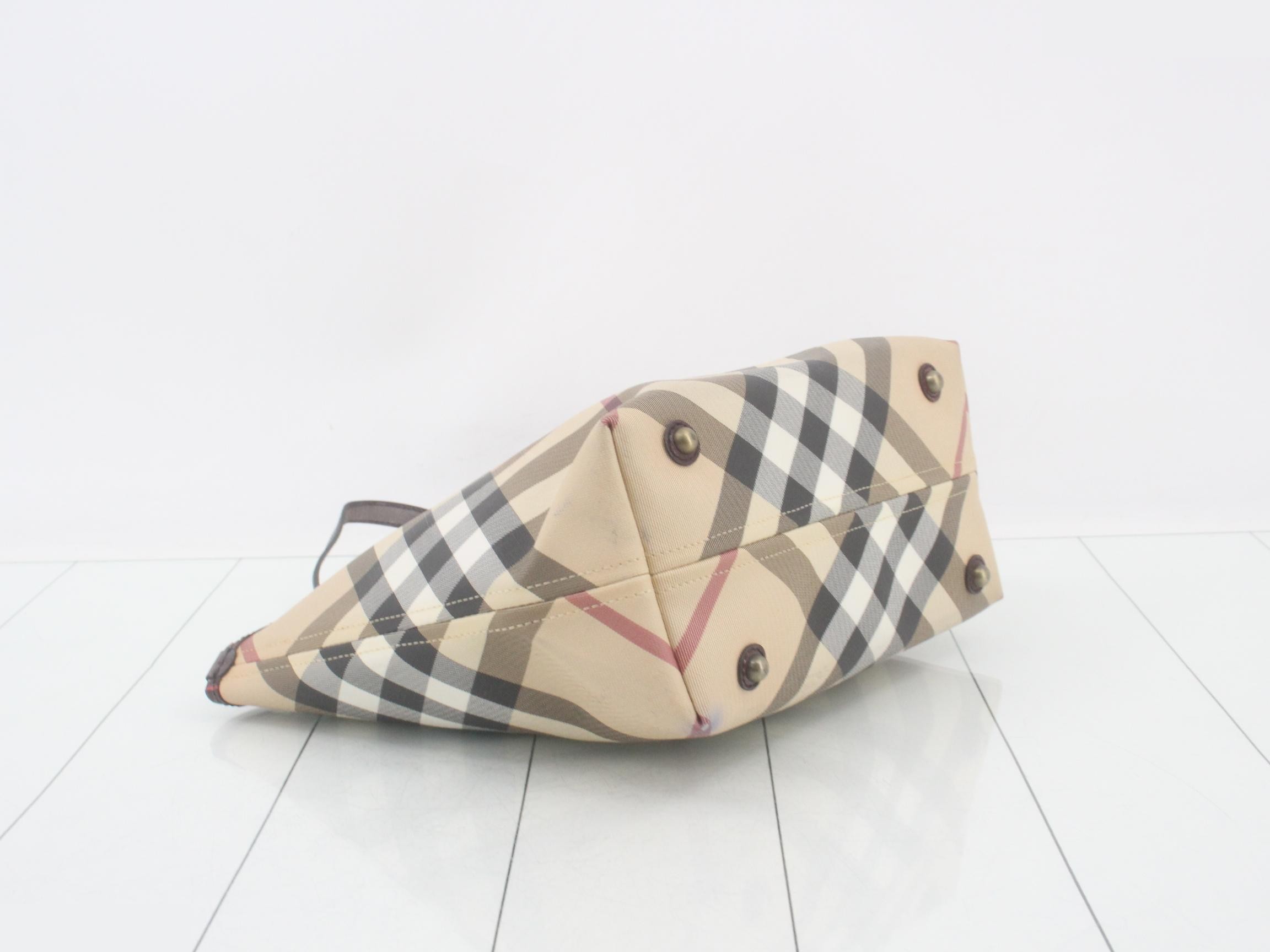PVC Nova Check Tote Bag — view 5