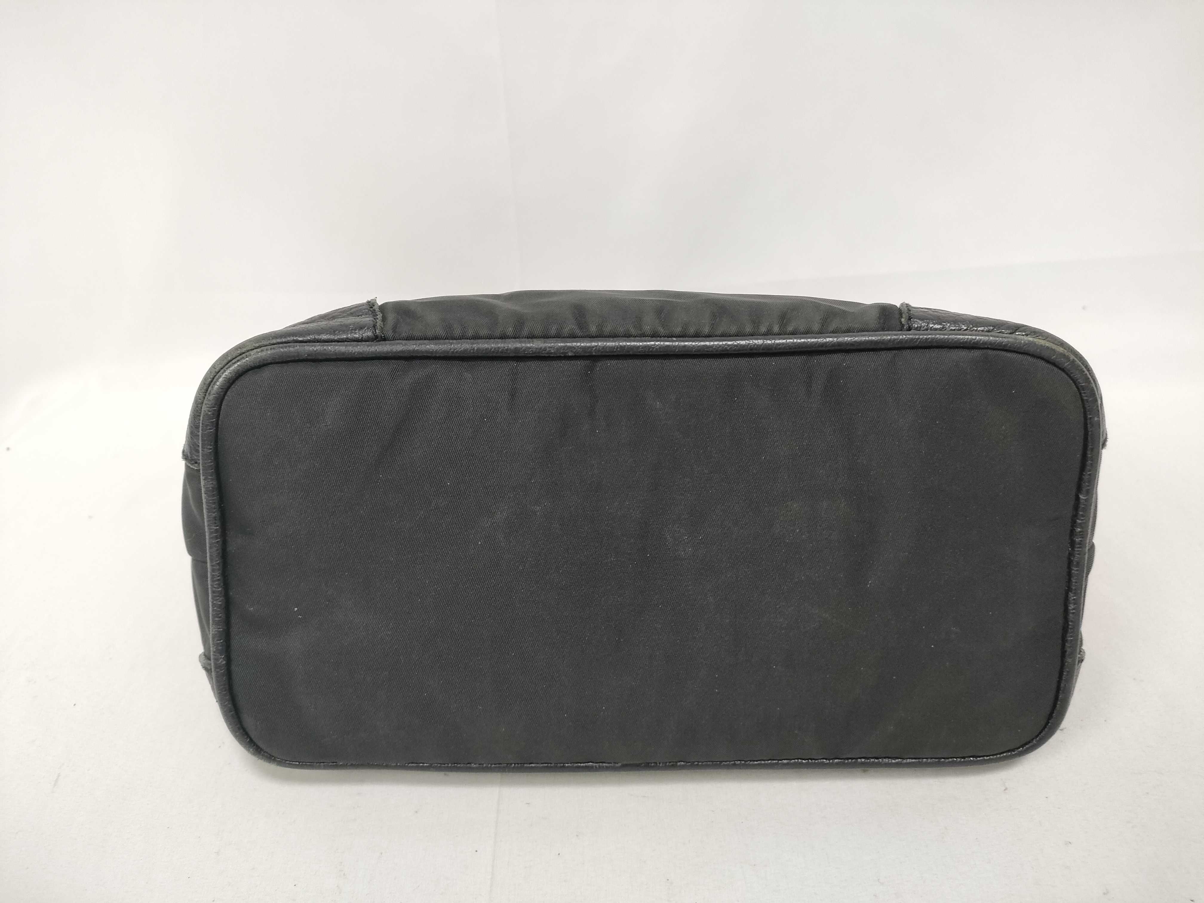 Shoulder Bag, One-Shoulder Bag, Triangle Logo, Black Shoulder Bag — view 3