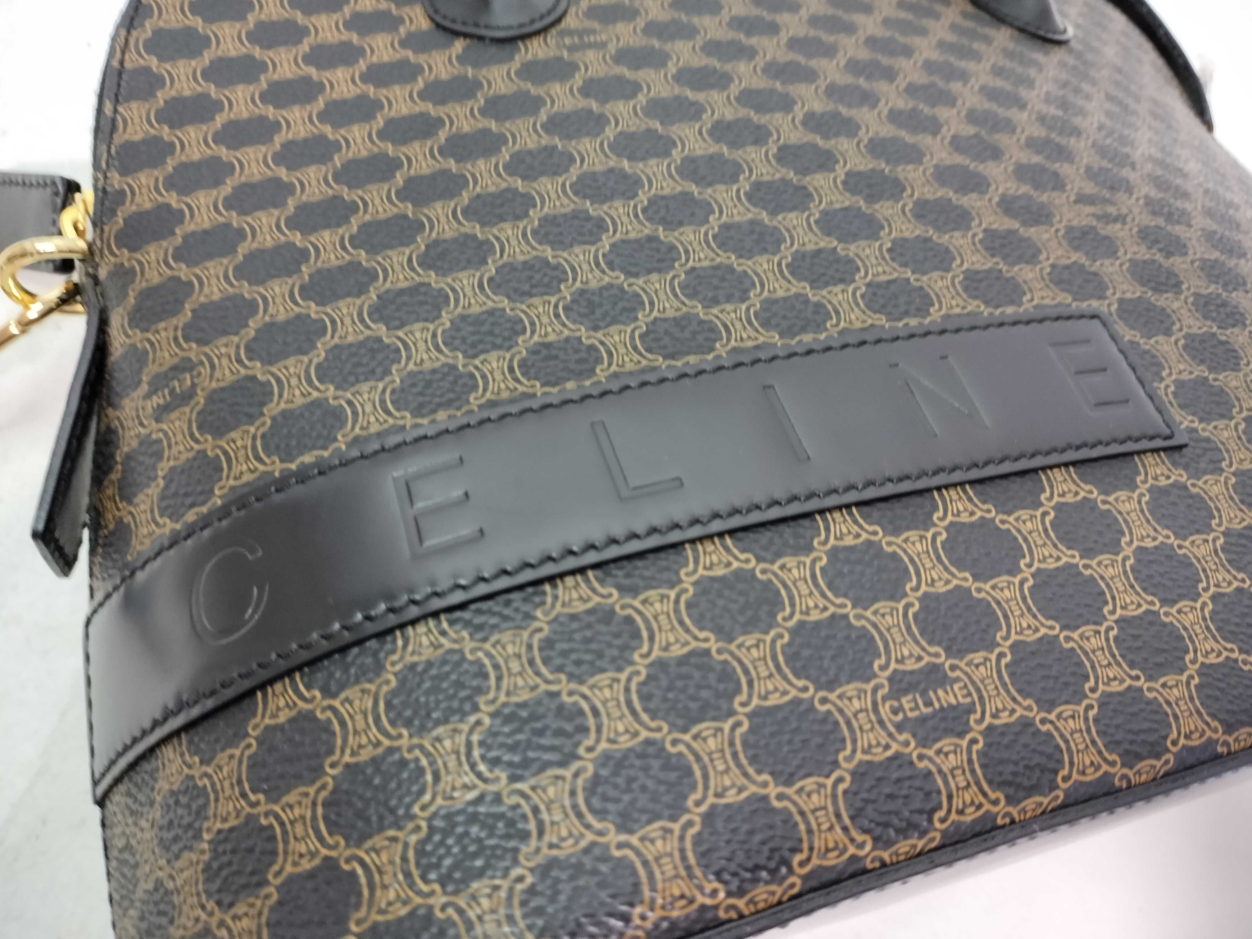 Bolide 2-way handbag, black Macadam pattern — view 12