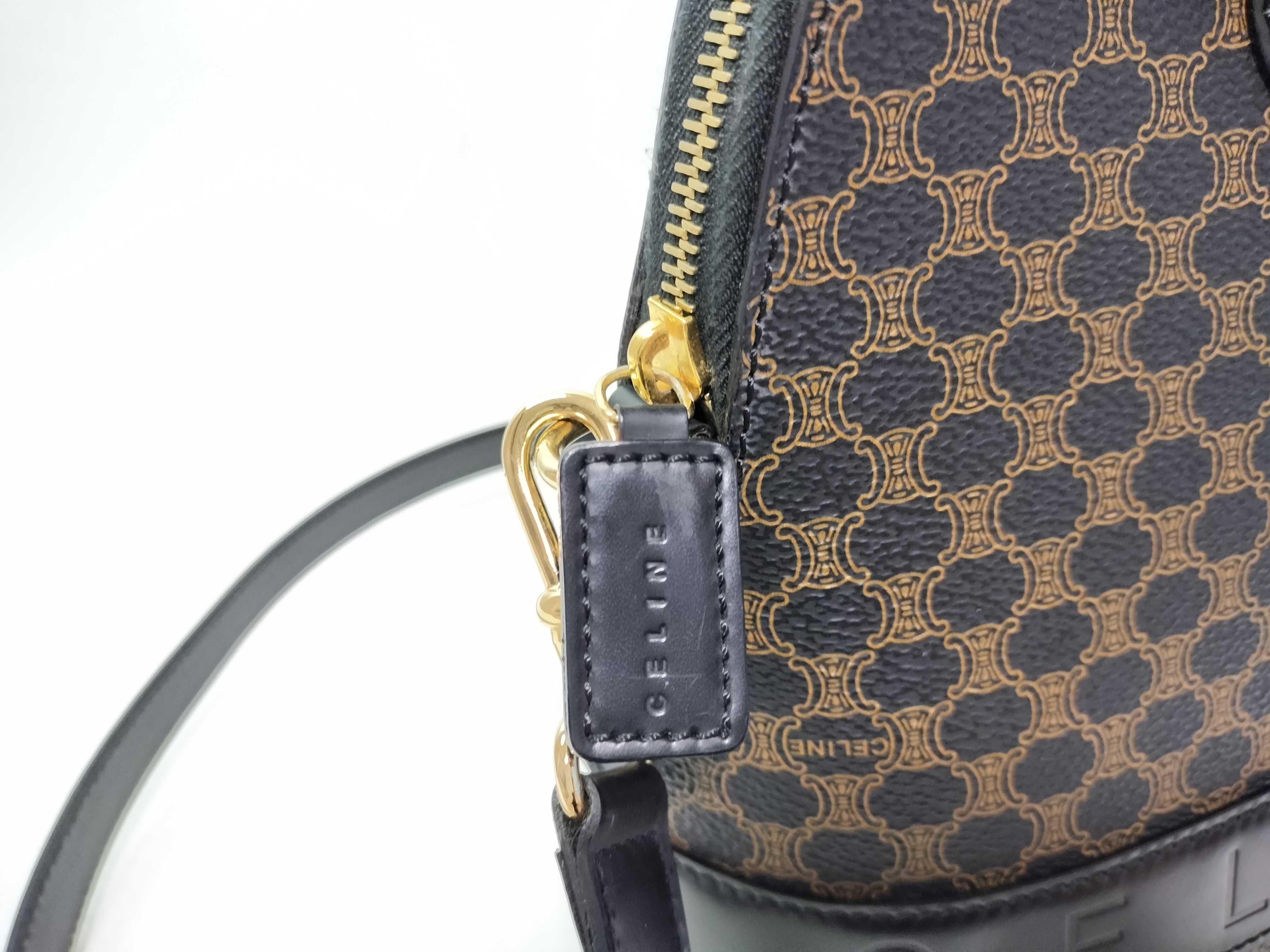 Bolide 2-way handbag, black Macadam pattern — view 14