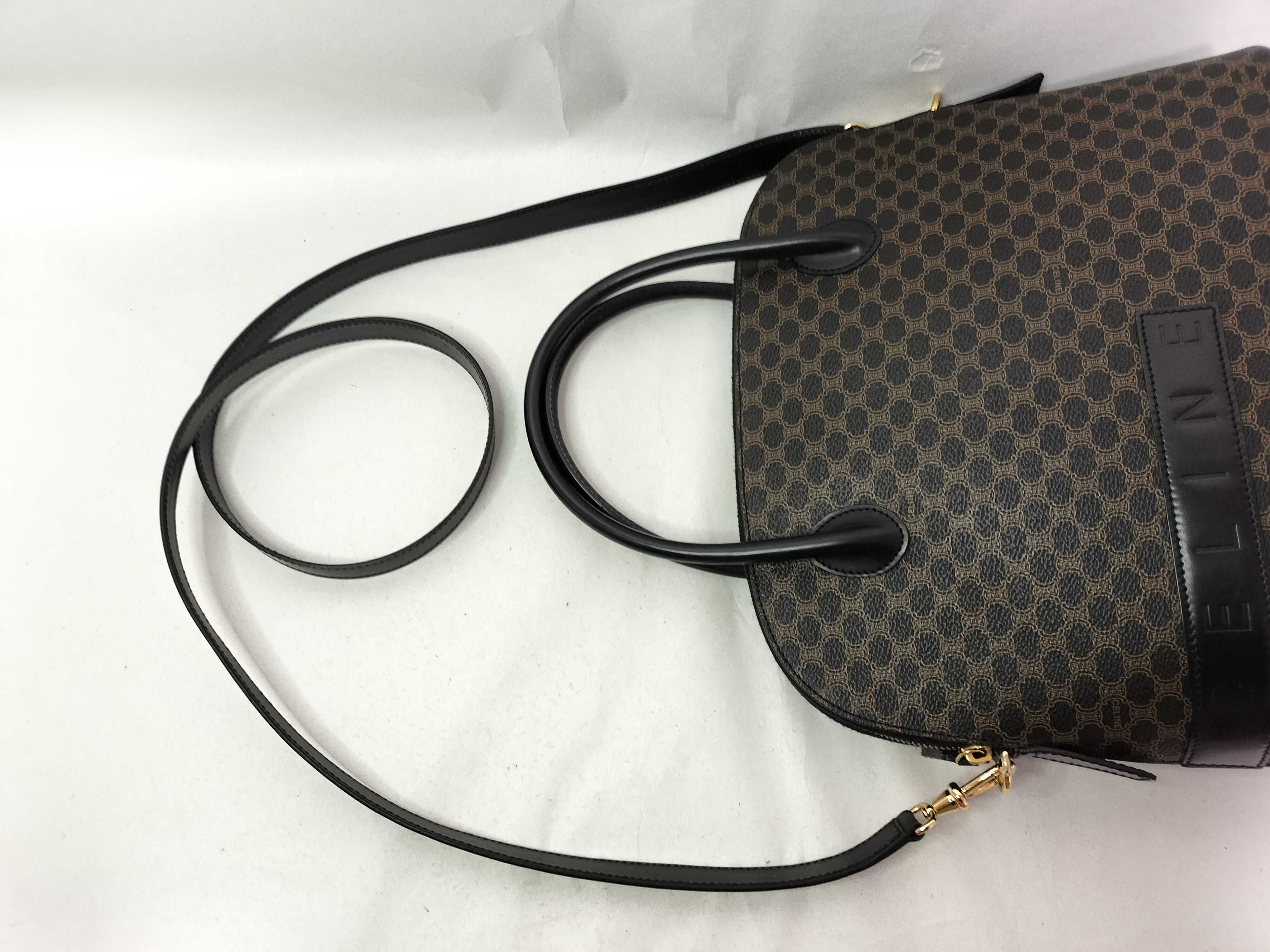 Bolide 2-way handbag, black Macadam pattern — view 5