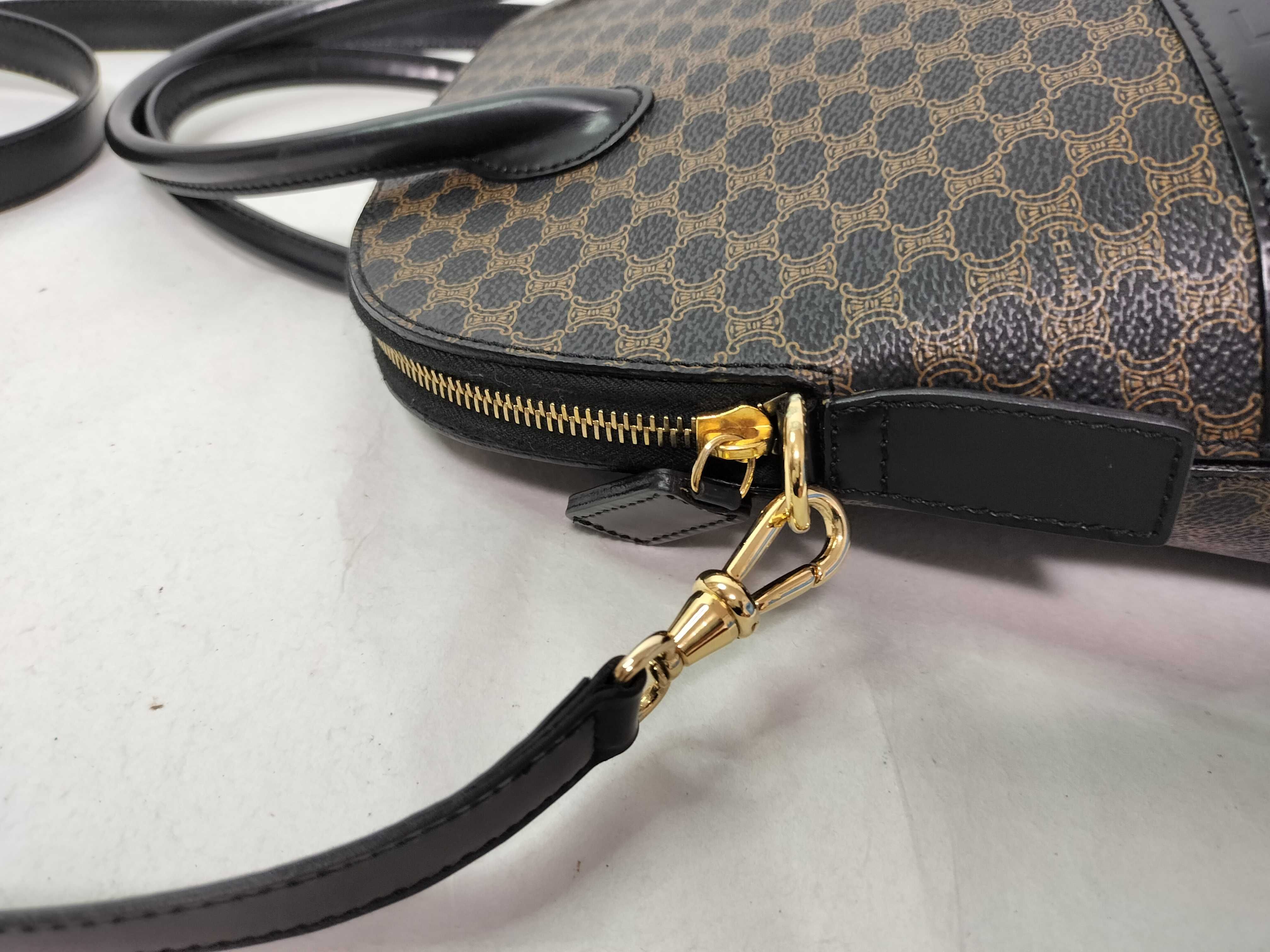 Bolide 2-way handbag, black Macadam pattern — view 9