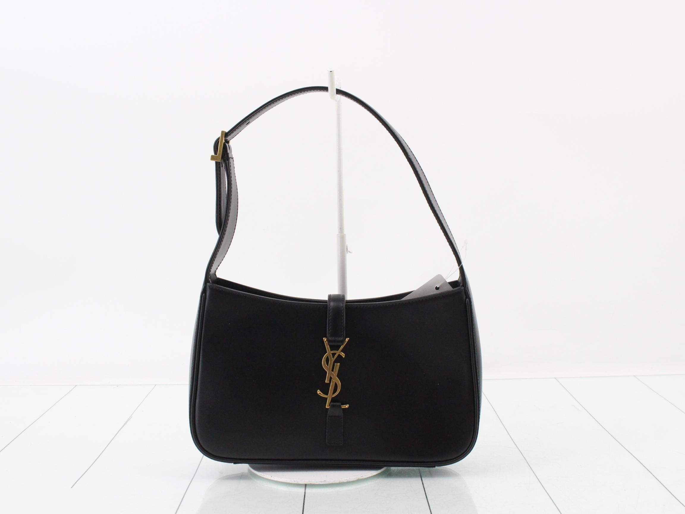 Le 5 a 7 Calf Leather One-Shoulder Bag
