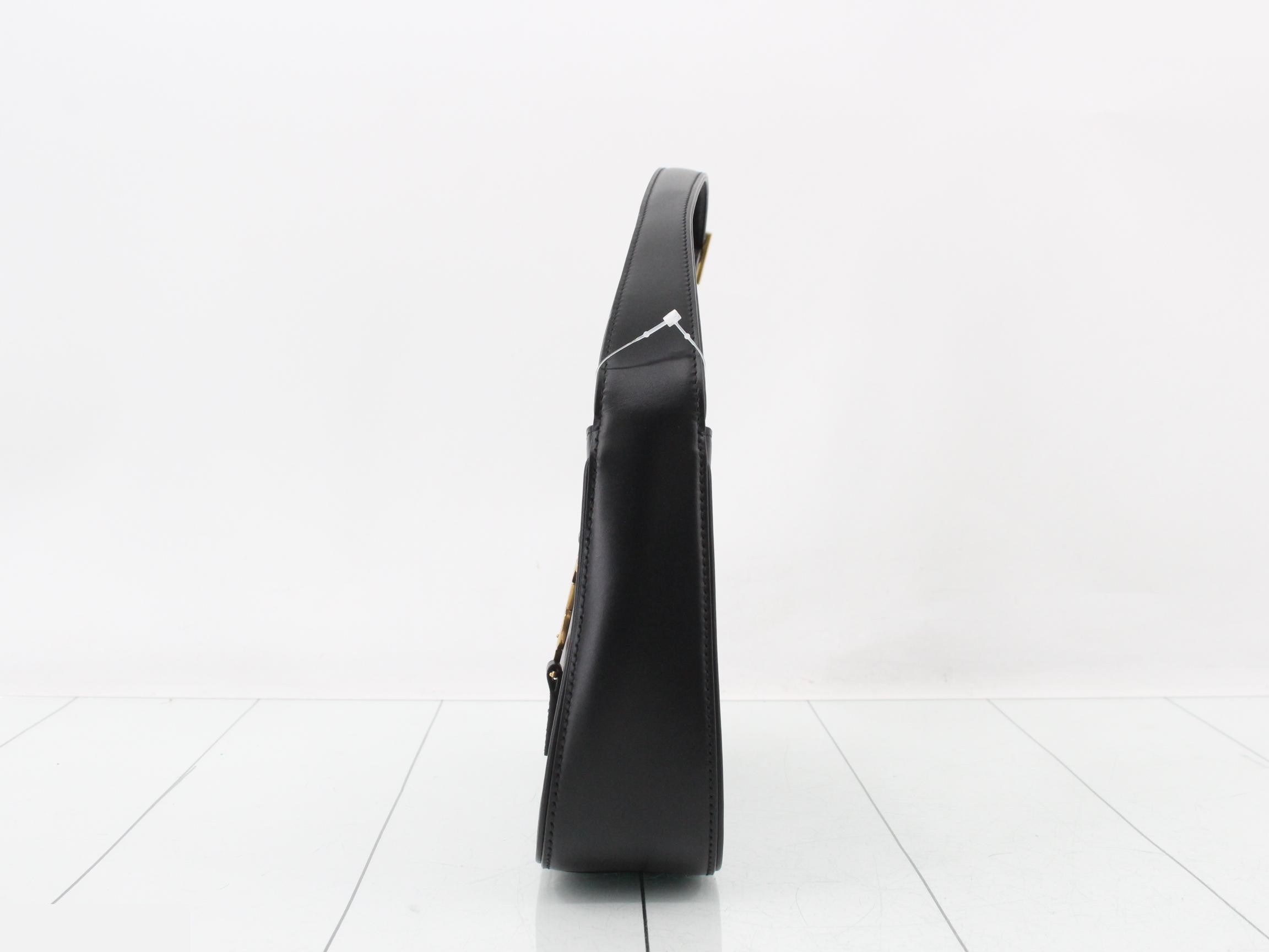 Le 5 a 7 Calf Leather One-Shoulder Bag — view 3