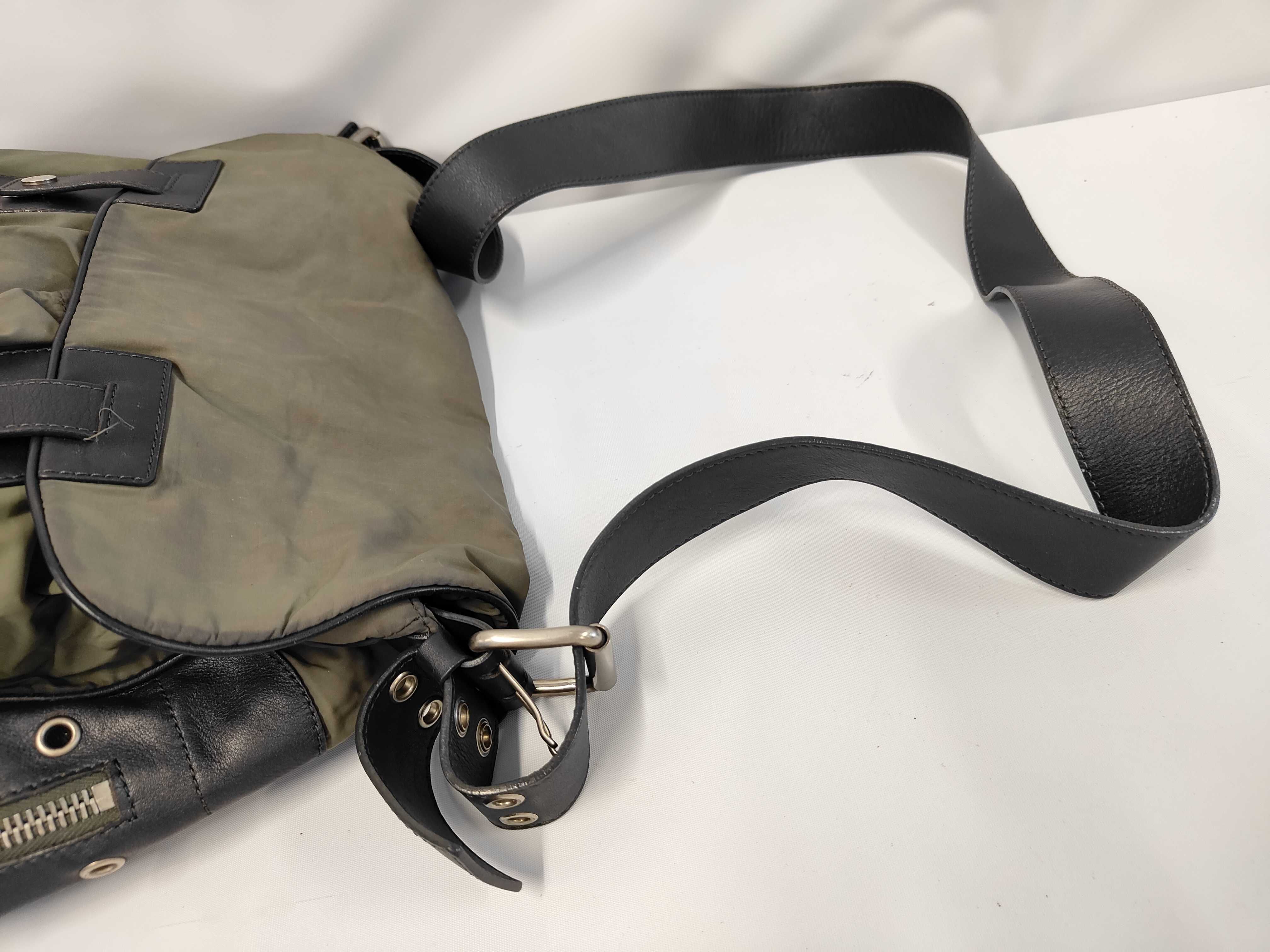 Nylon Shoulder Bag with Belt Messenger Bag — view 5