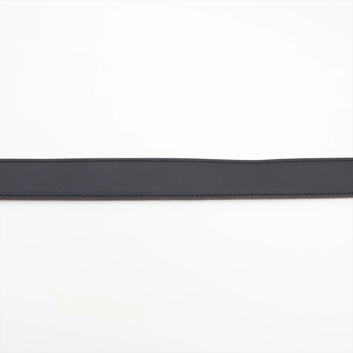 H-belt H:2004 Belt 75 Leather Blue x Black — view 4