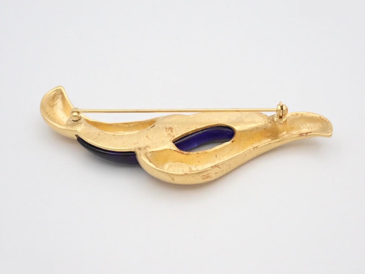 Other lines: Precious metals/brooches, blue, gold — view 2