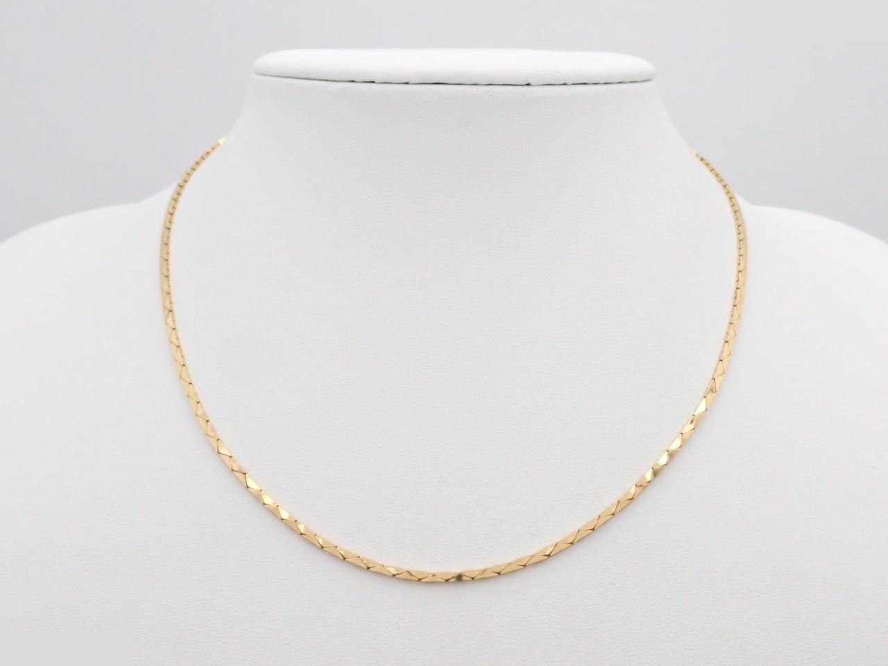 twist chain necklace, neck circumference approximately 38cm — view 3