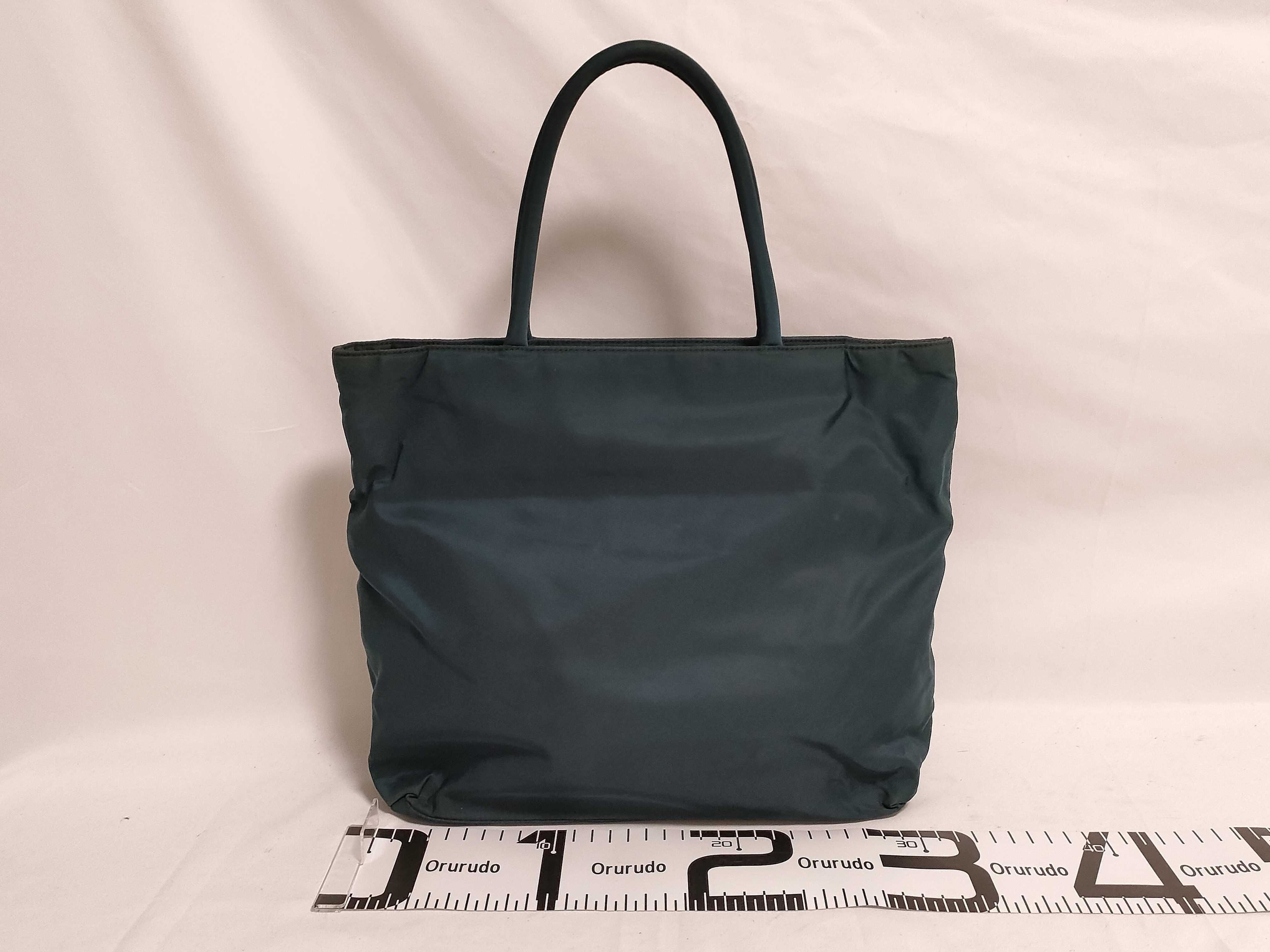 Nylon Tote Bag with Triangle Plate Z11370 — view 2
