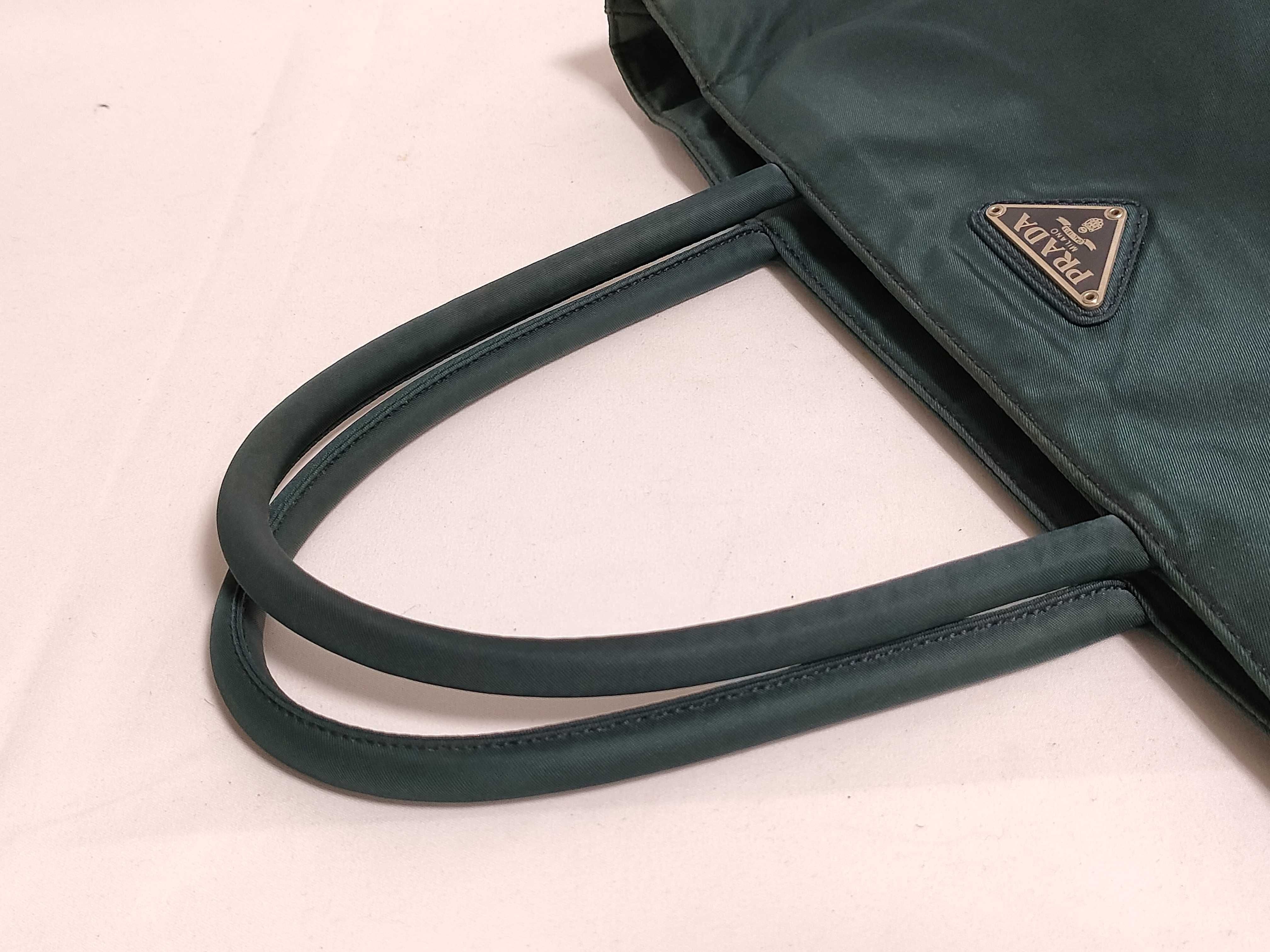 Nylon Tote Bag with Triangle Plate Z11370 — view 5