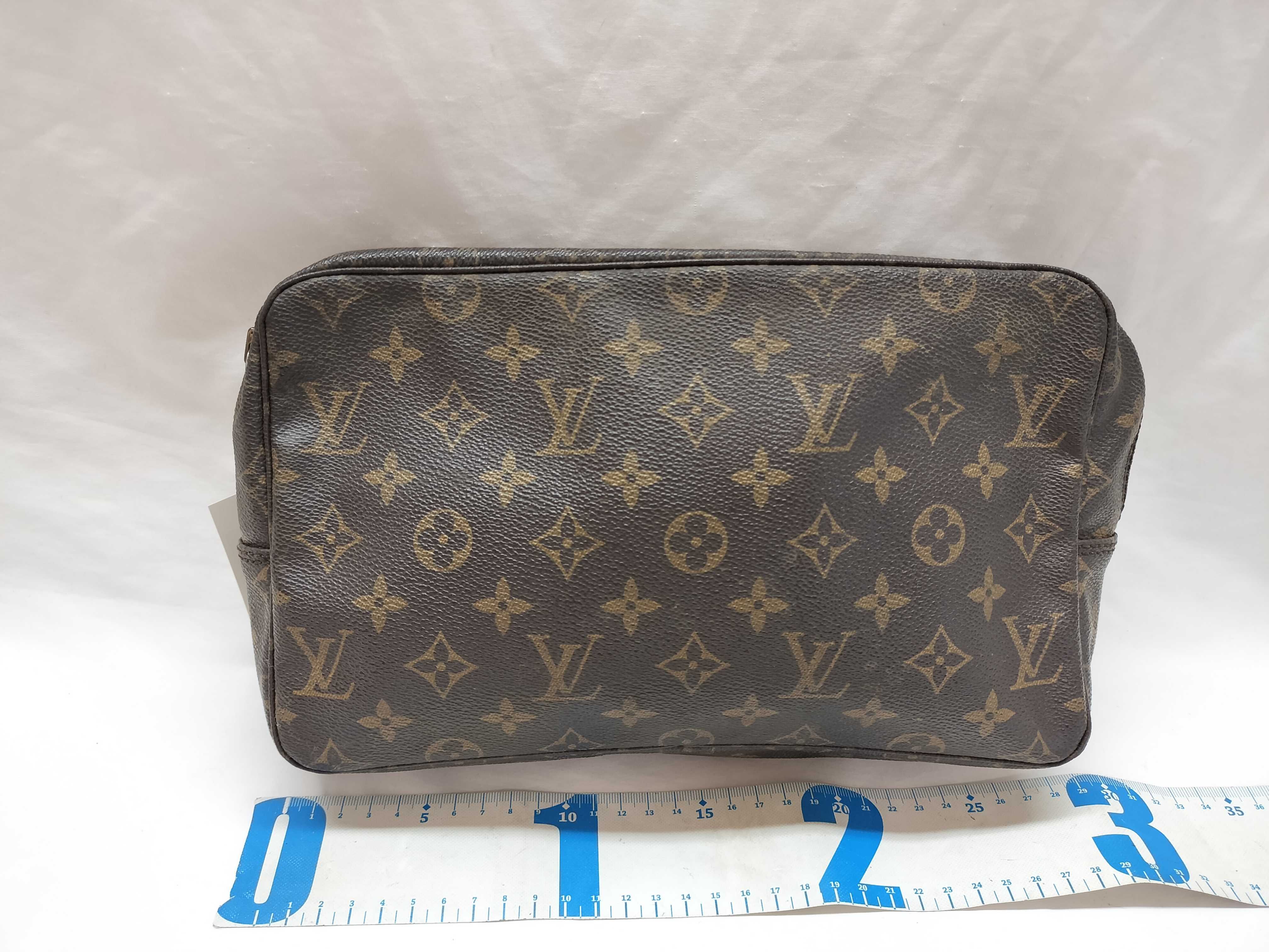 Monogram M47522 Troussard Toilette 28 Handbag (Damaged Zipper) — view 2