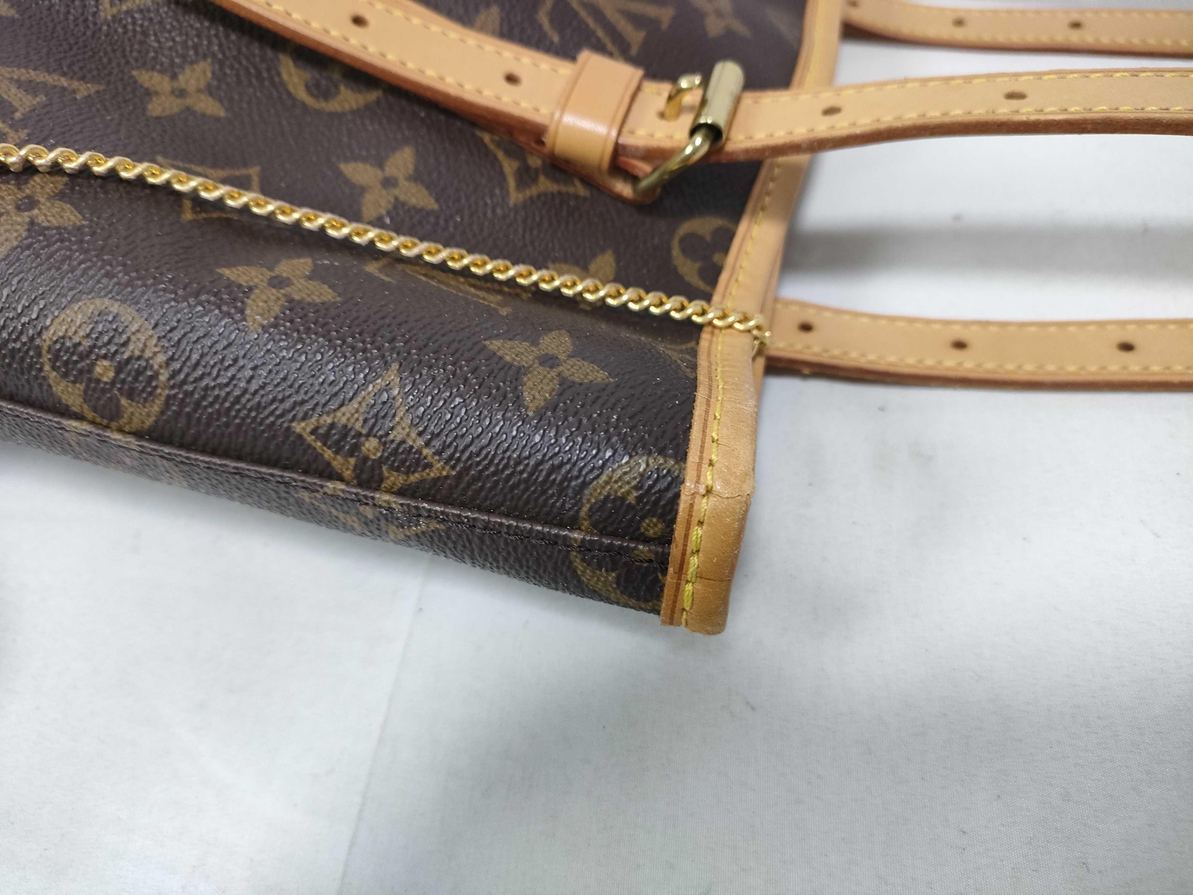 Monogram Bucket GM M42236 VI1927 Shoulder Bag with Pouch — view 7