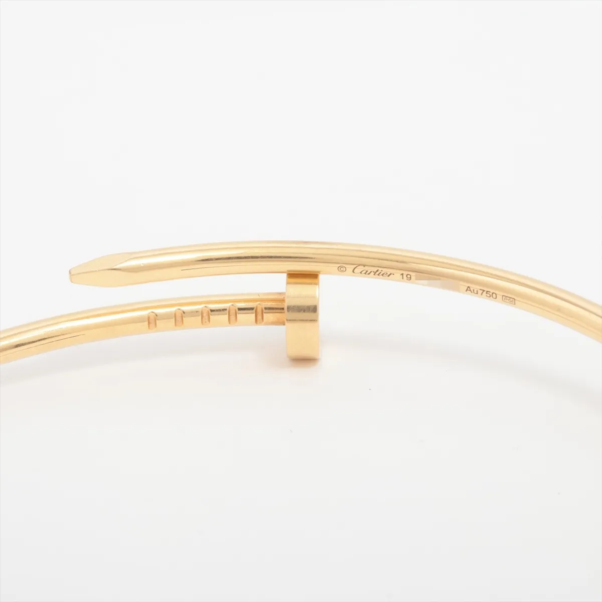 Juste un Clou SM Bracelet 750 (Yellow Gold) 10.6g 19 MRR336 — view 4