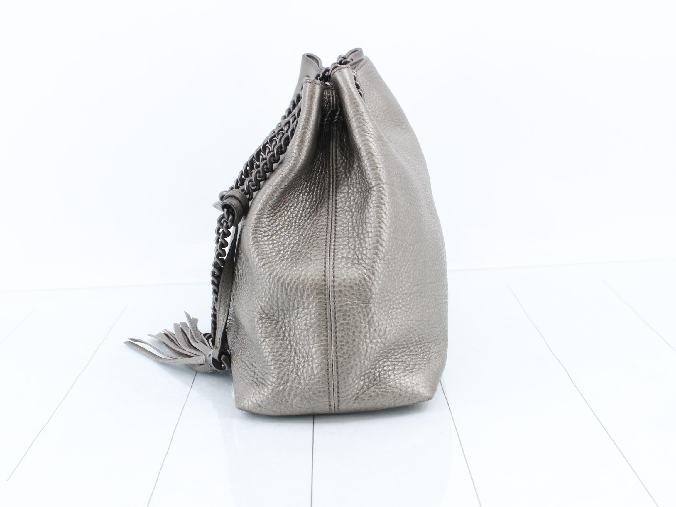 Soho Chain Shoulder Bag with Tassel — view 3