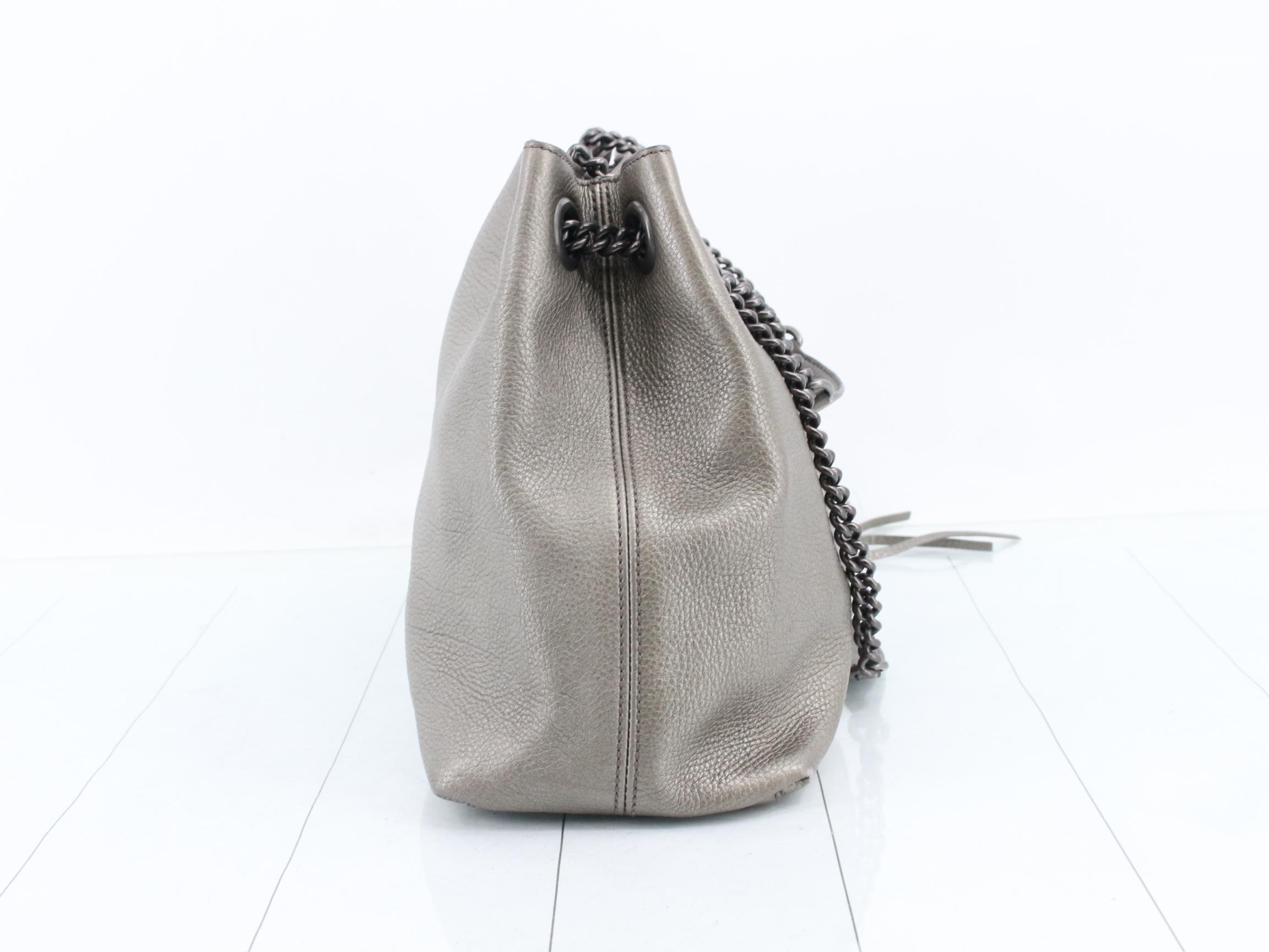 Soho Chain Shoulder Bag with Tassel — view 4