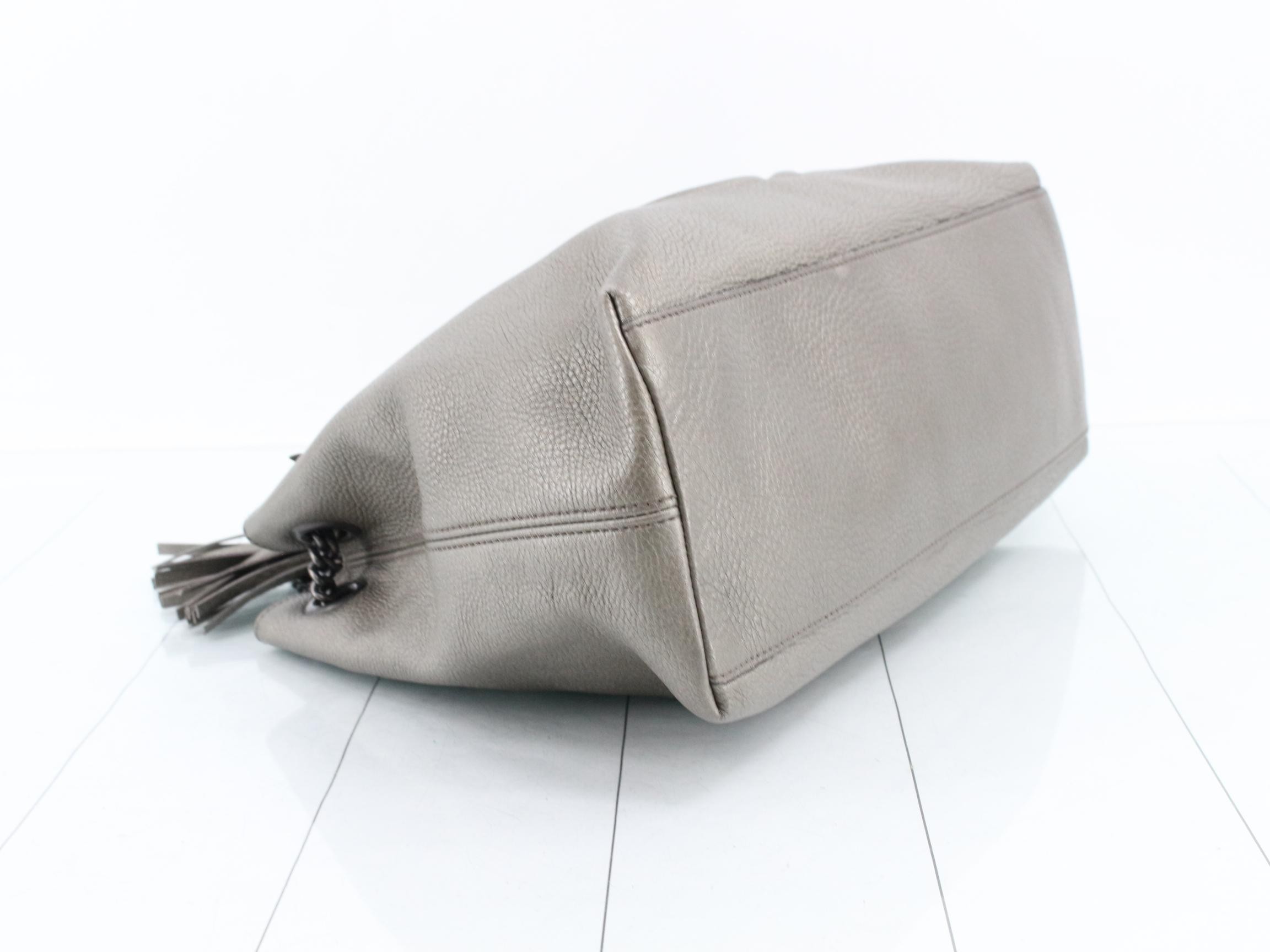 Soho Chain Shoulder Bag with Tassel — view 5