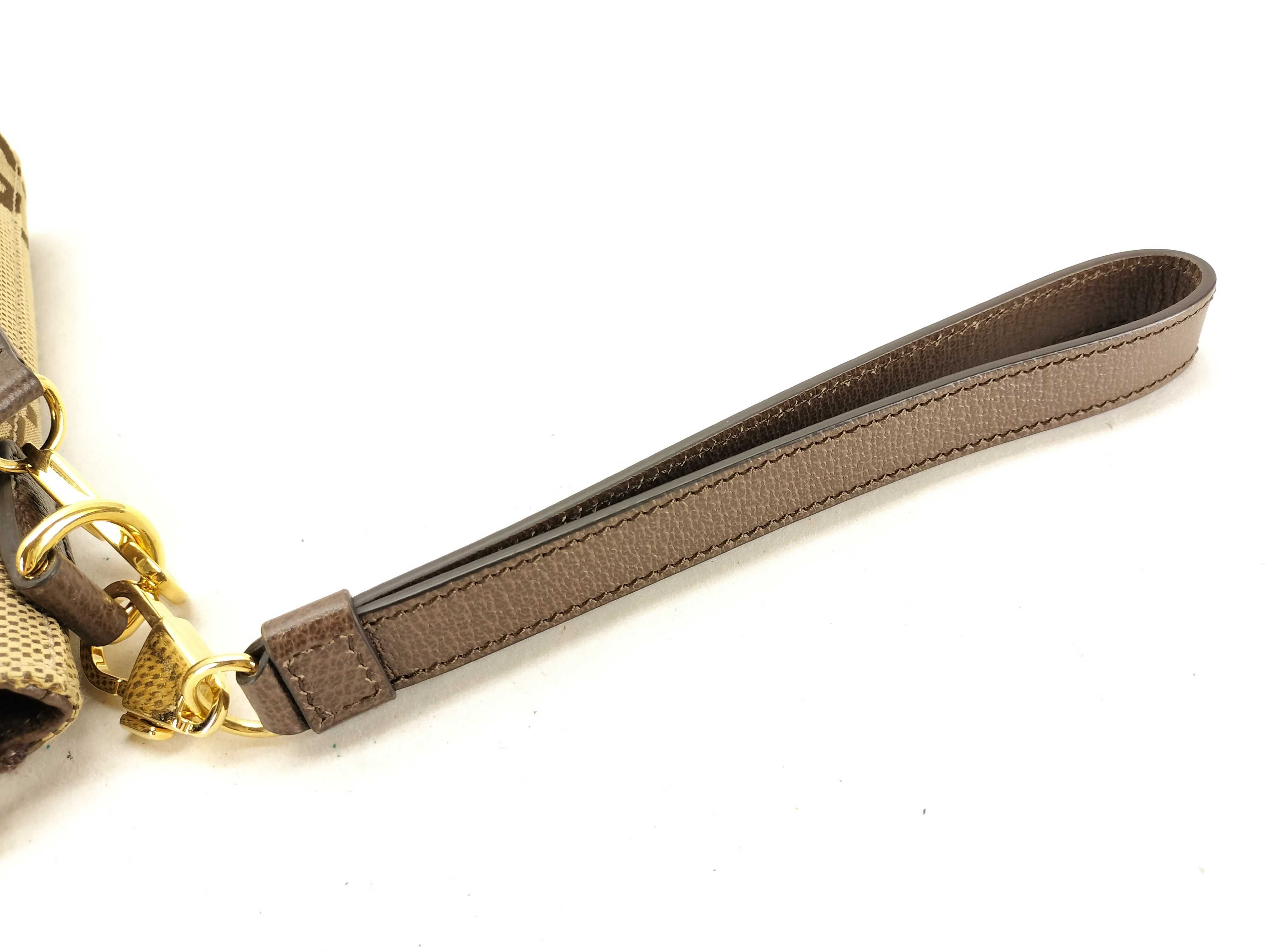 GG Canvas Jumbo GG Canvas x Leather Shoulder Bag Beige x Brown 699130 Shoulder Bag — view 3